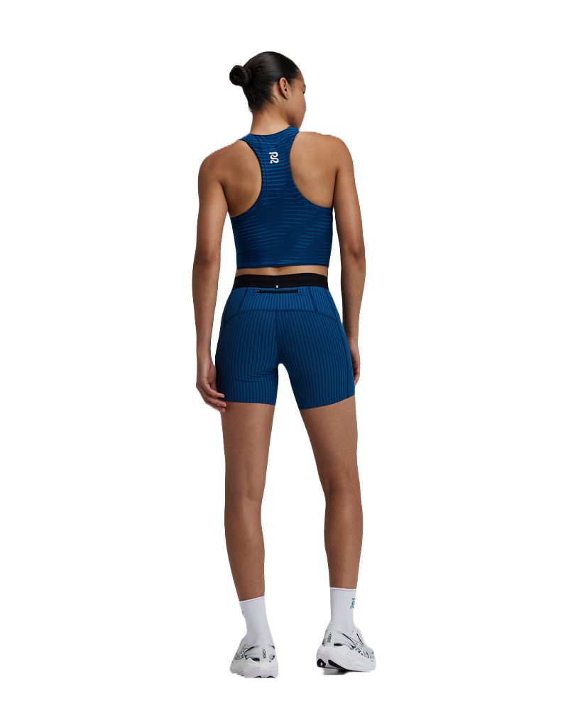 Marathon Sports Bandit Running Women's Striped Cadence 5" Compression Shorts