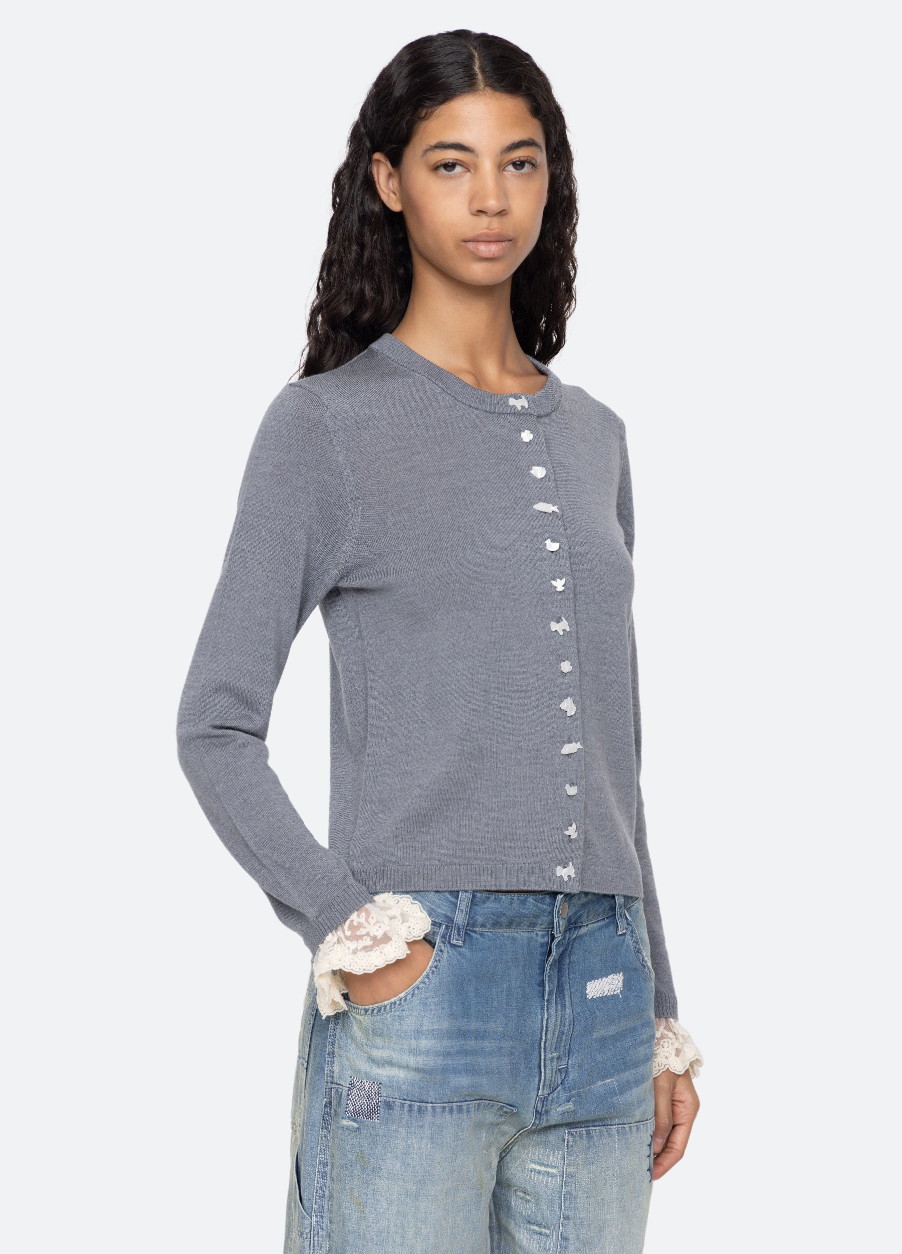 Sea New York Diane Cardigan - Camel