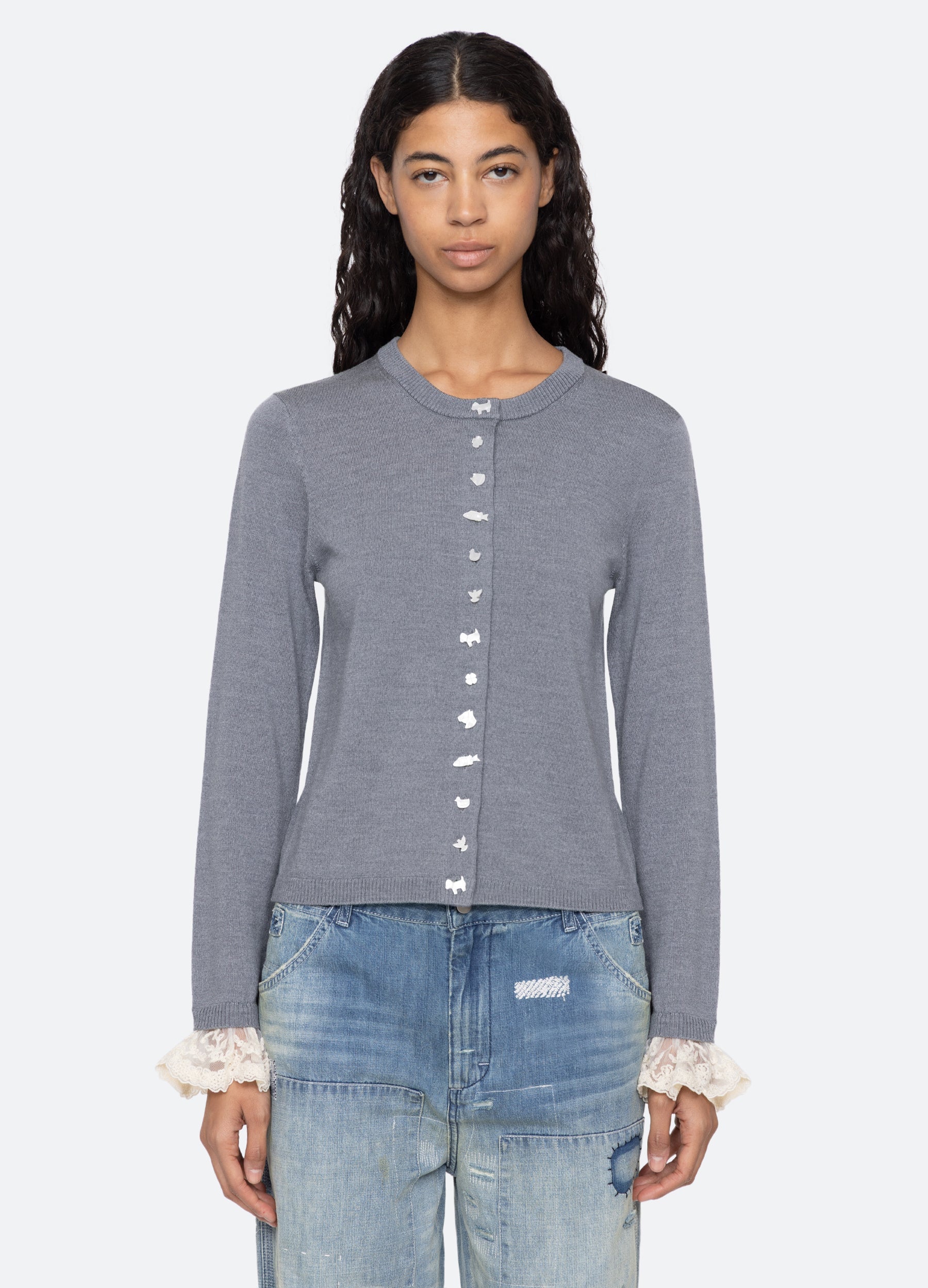 Sea New York Diane Cardigan - Camel