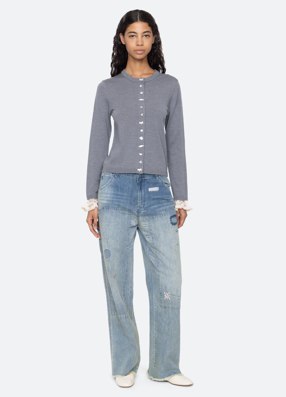 Sea New York Diane Cardigan - Camel
