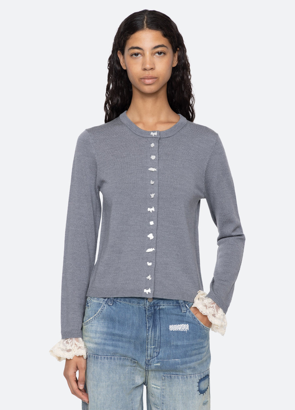 Sea New York Diane Cardigan - Camel