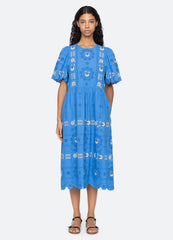 Sea New York Catharina S/S Dress - Blue