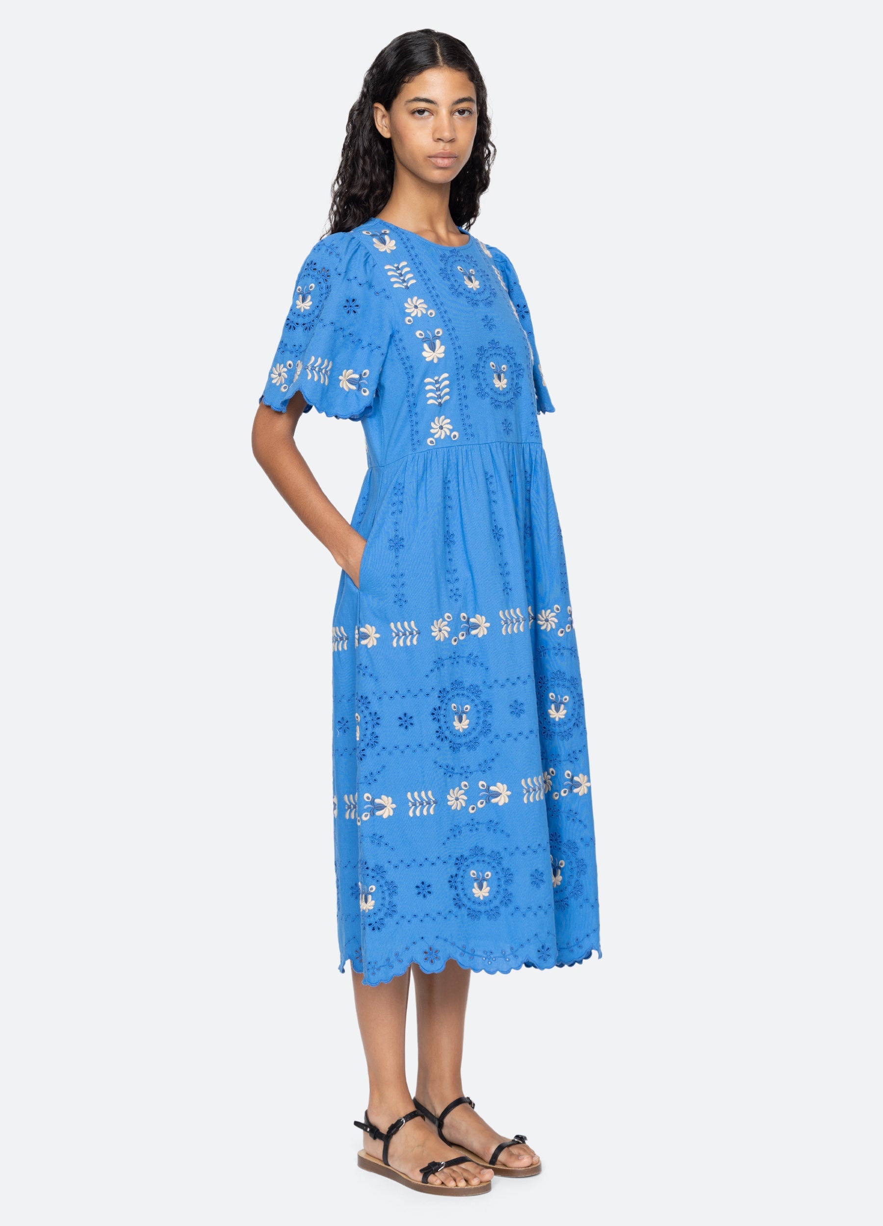 Sea New York Catharina S/S Dress - Blue