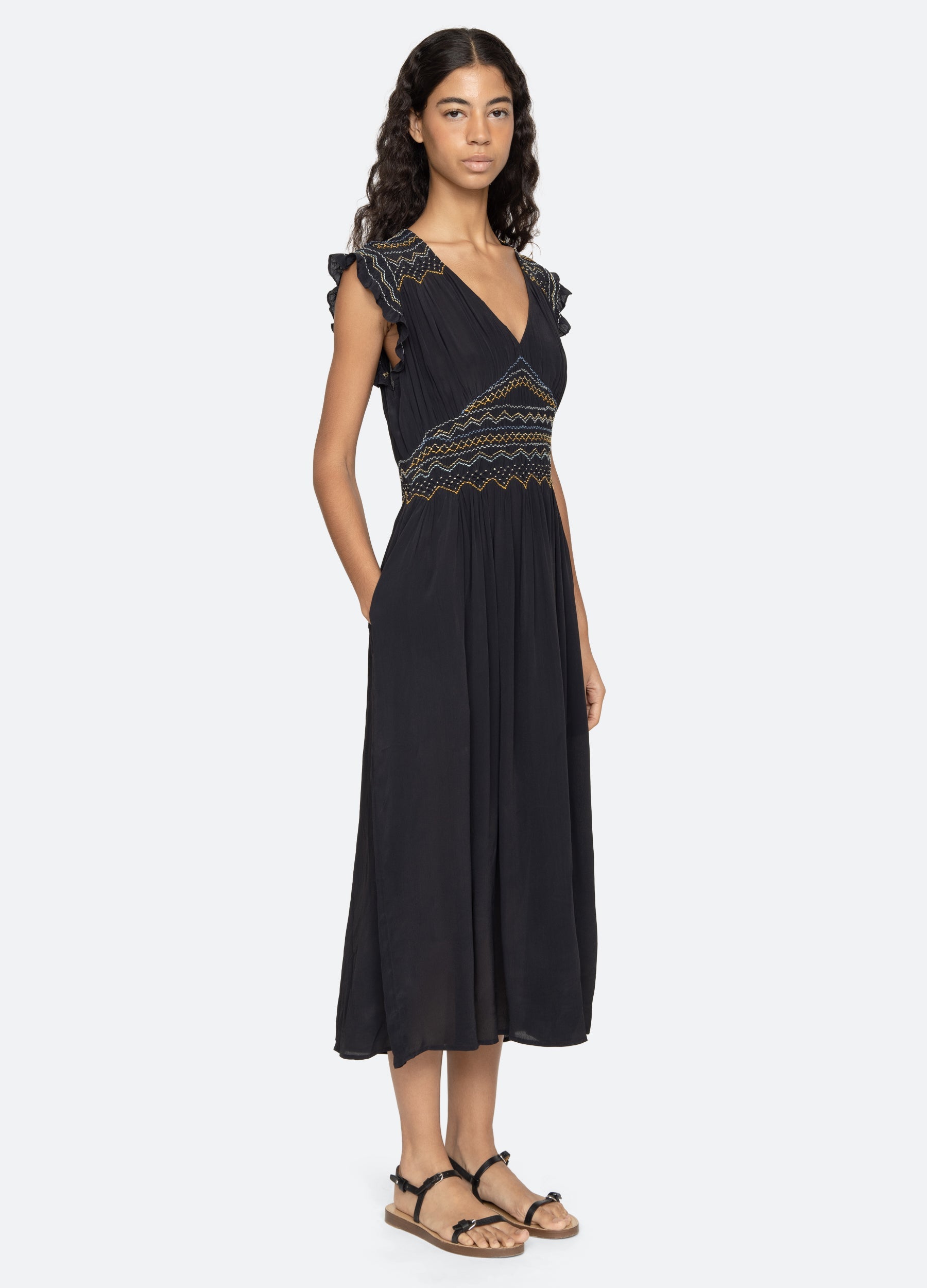 Sea New York Anthonia Dress - Navy