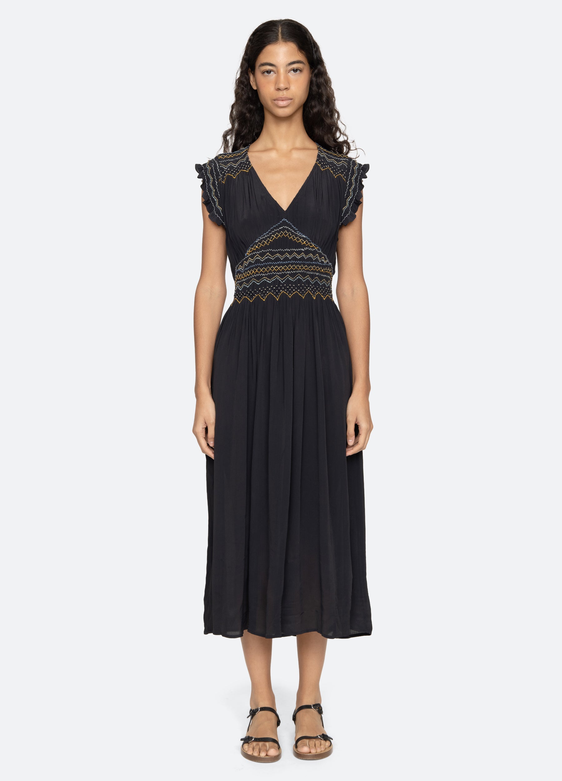 Sea New York Anthonia Dress - Navy