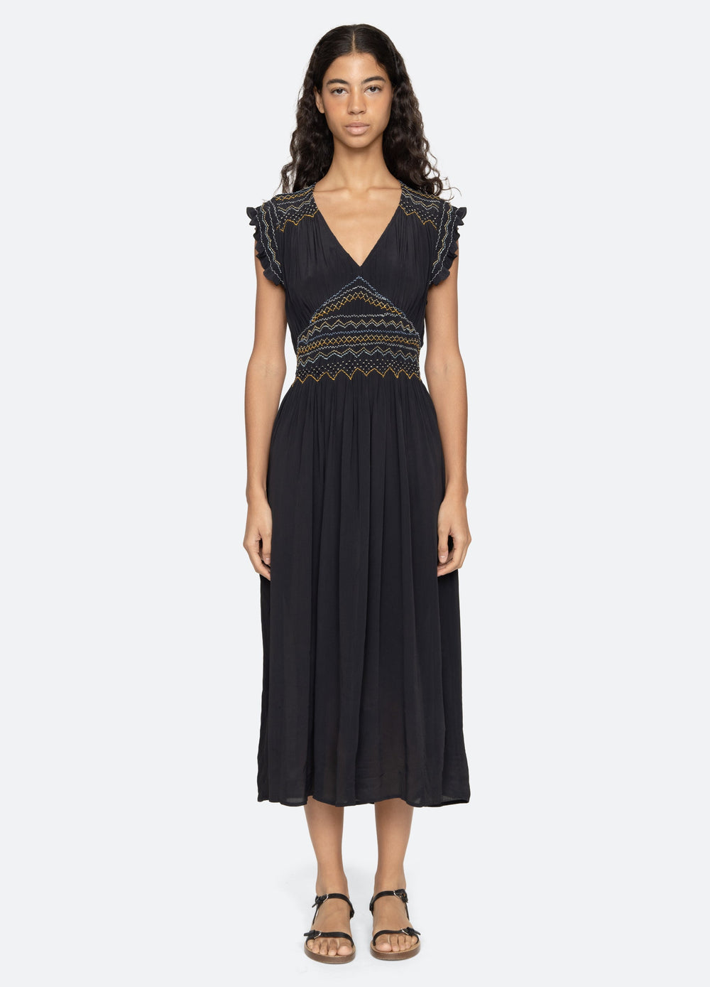 Sea New York Anthonia Dress - Navy