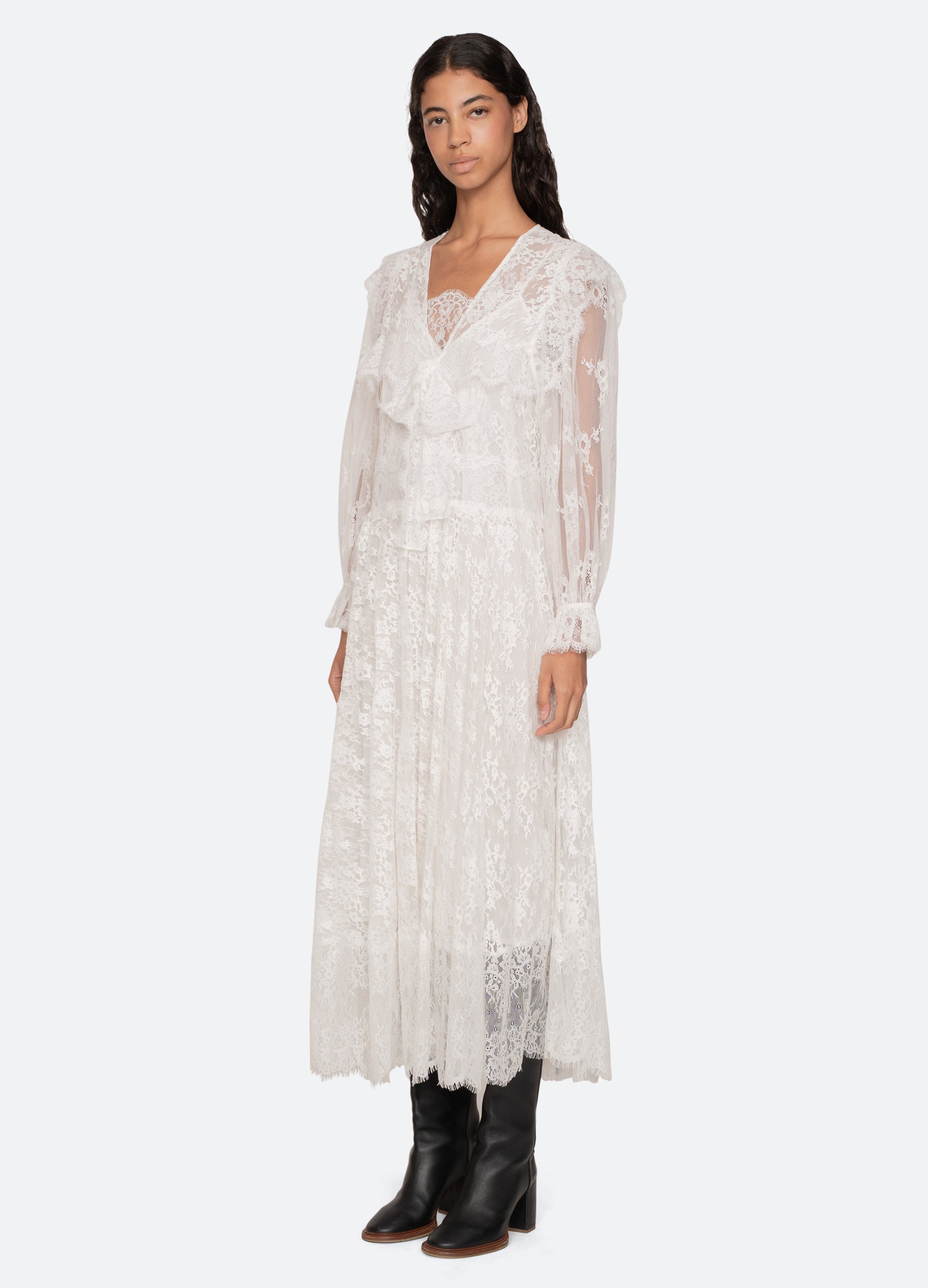 Sea New York Holden L/S Dress - White