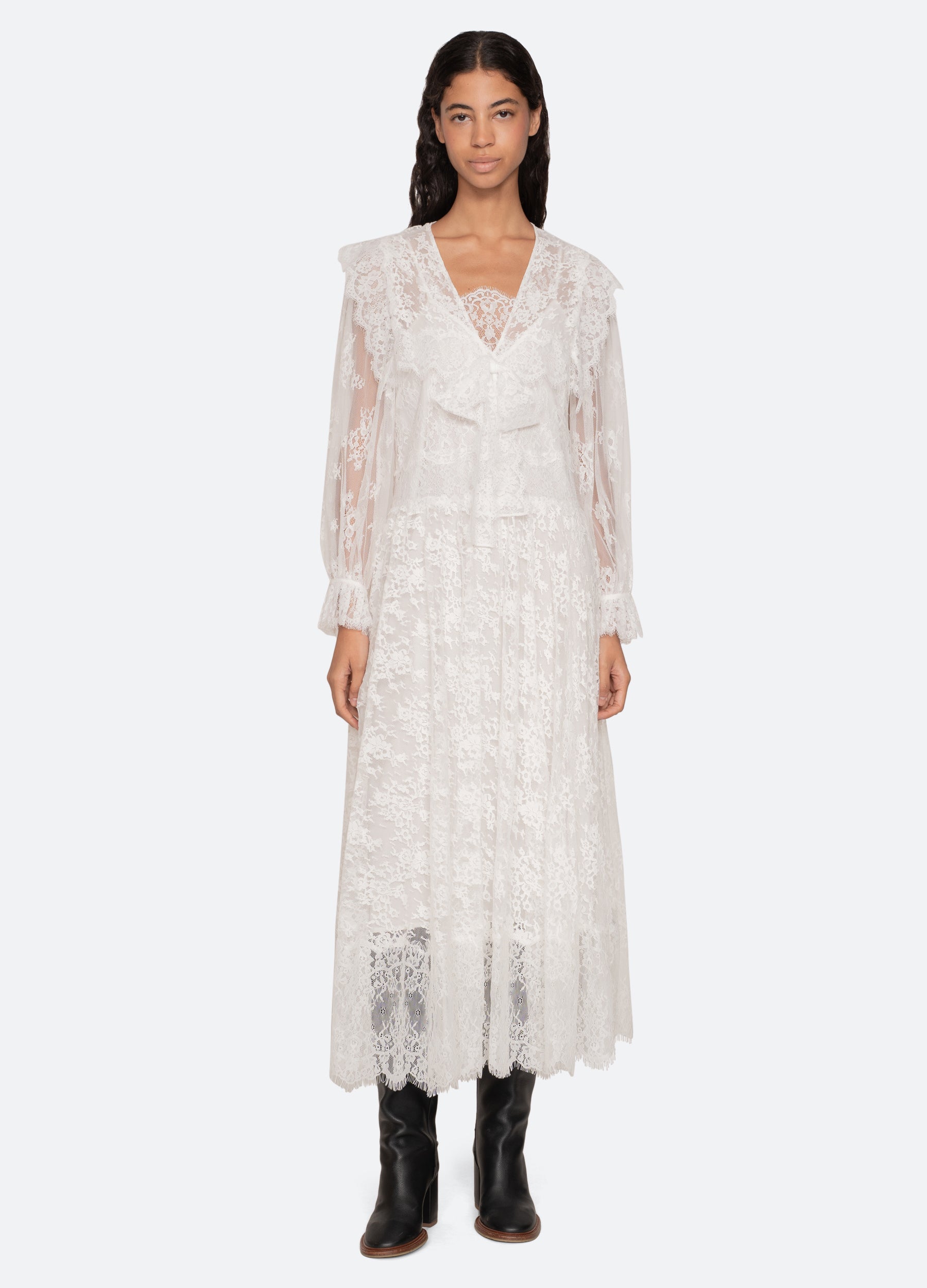 Sea New York Holden L/S Dress - White