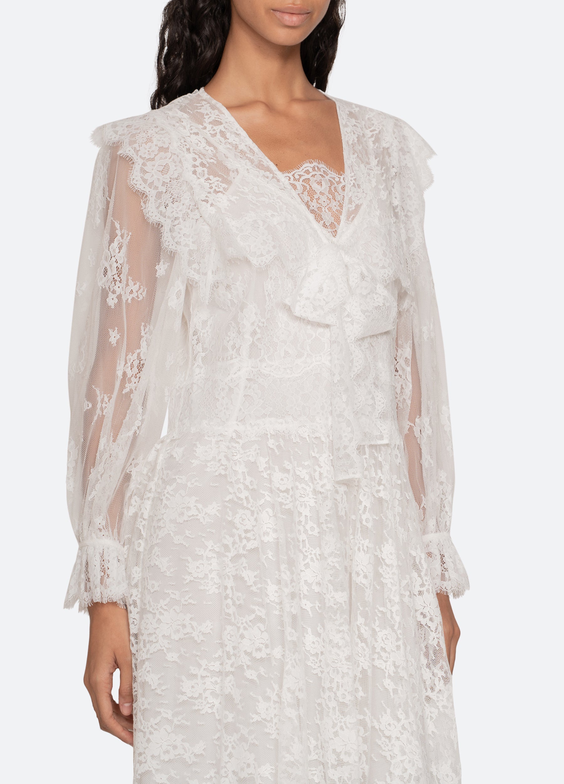 Sea New York Holden L/S Dress - White