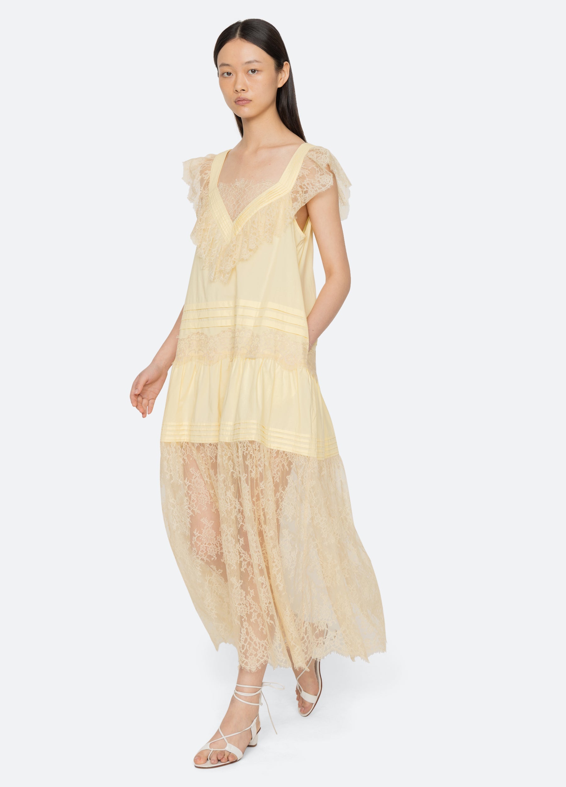 Sea New York Hilda Dress - Butter