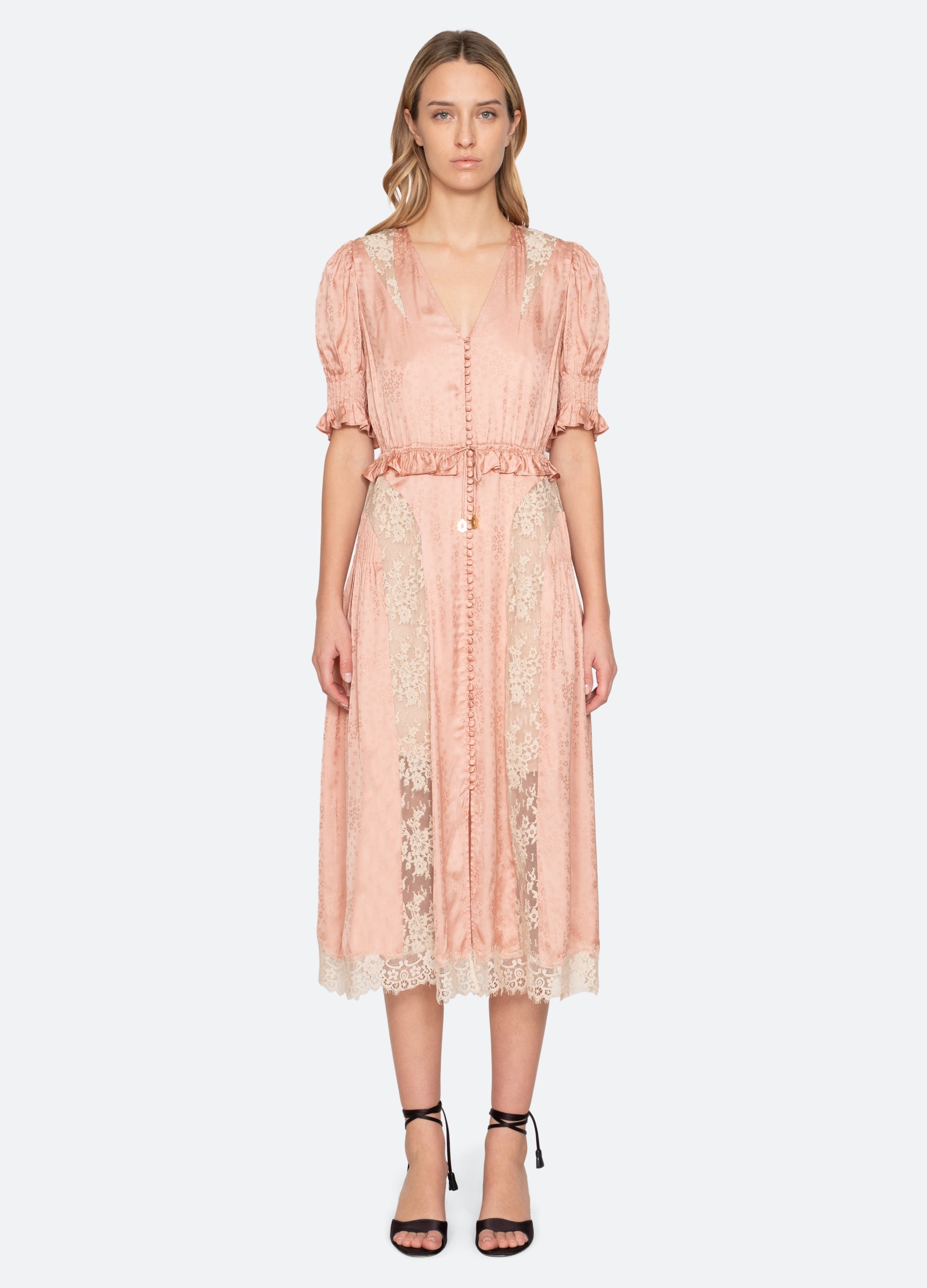 Sea New York Ethel Midi Dress - Black