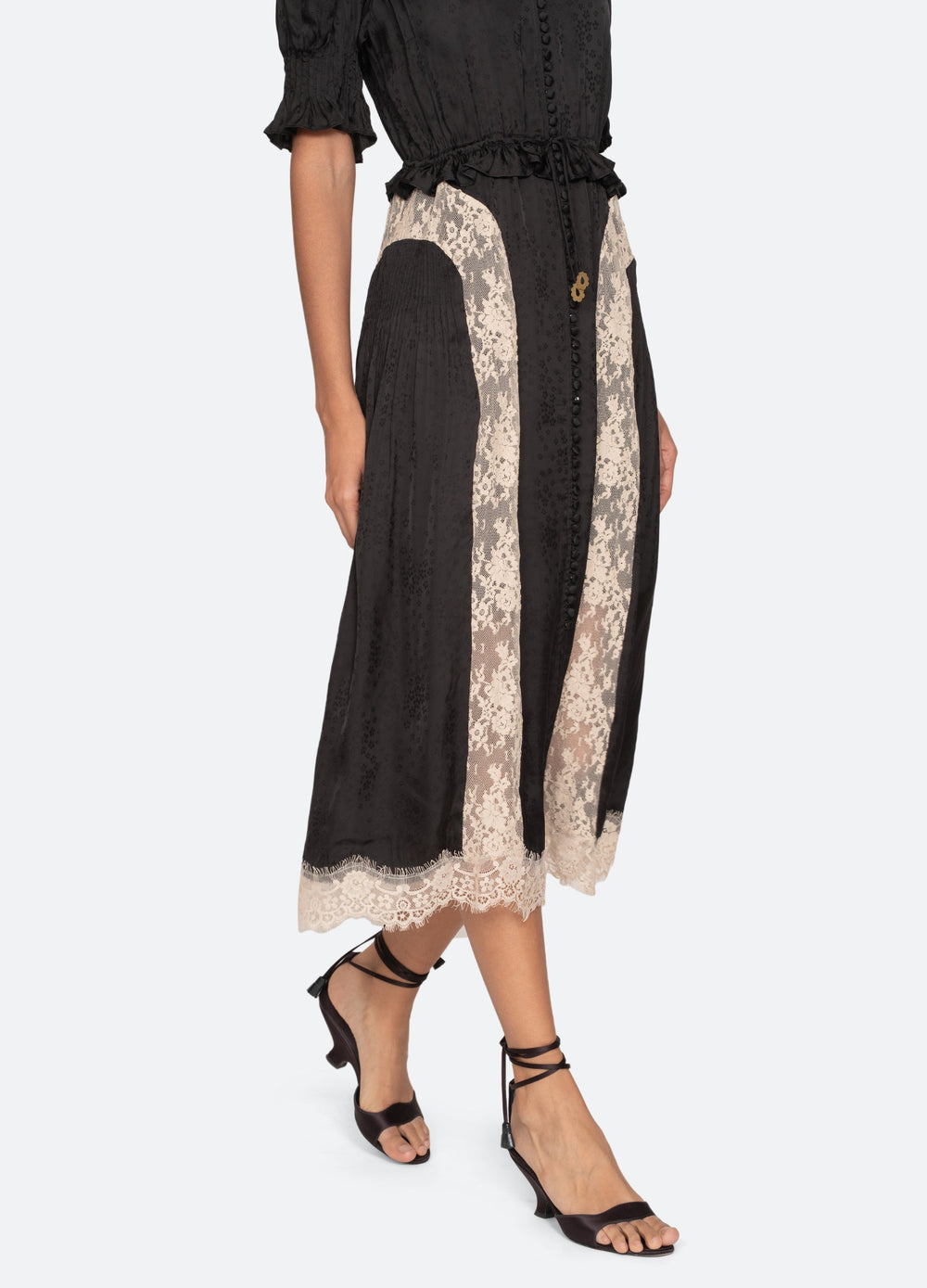 Sea New York Ethel Midi Dress - Black