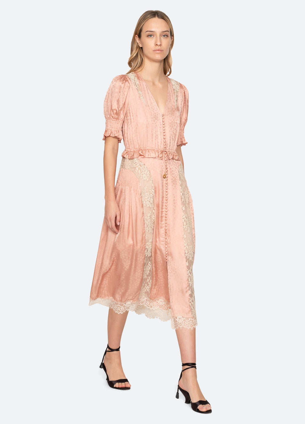 Sea New York Ethel Midi Dress - Black