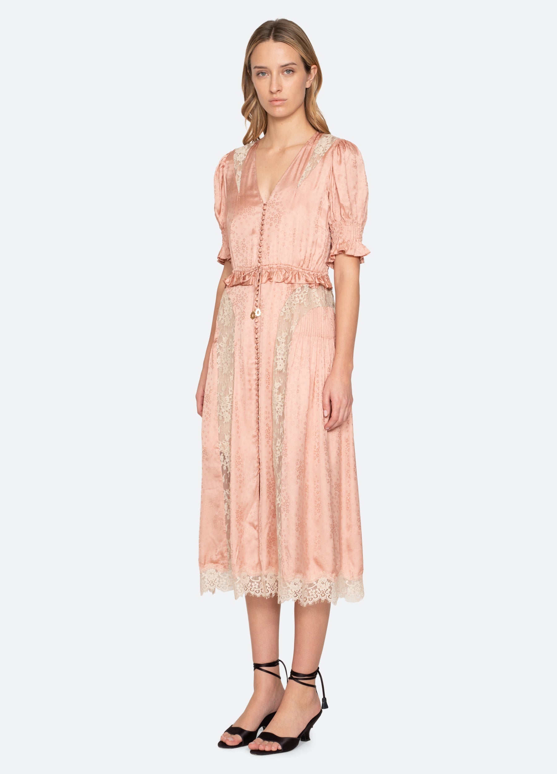 Sea New York Ethel Midi Dress - Black