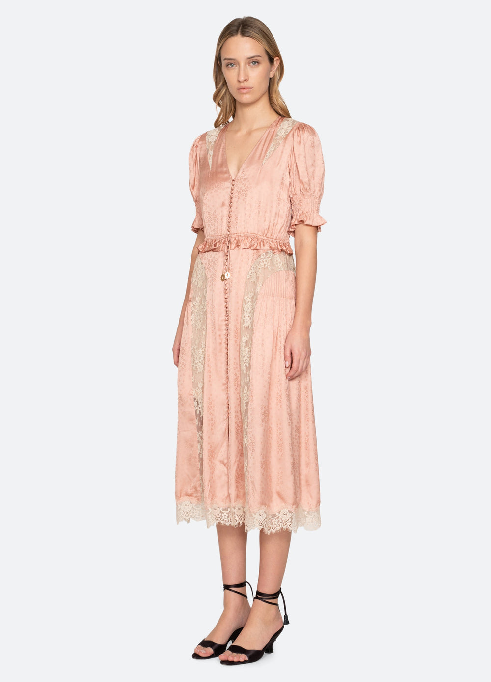 Sea New York Ethel Midi Dress - Black