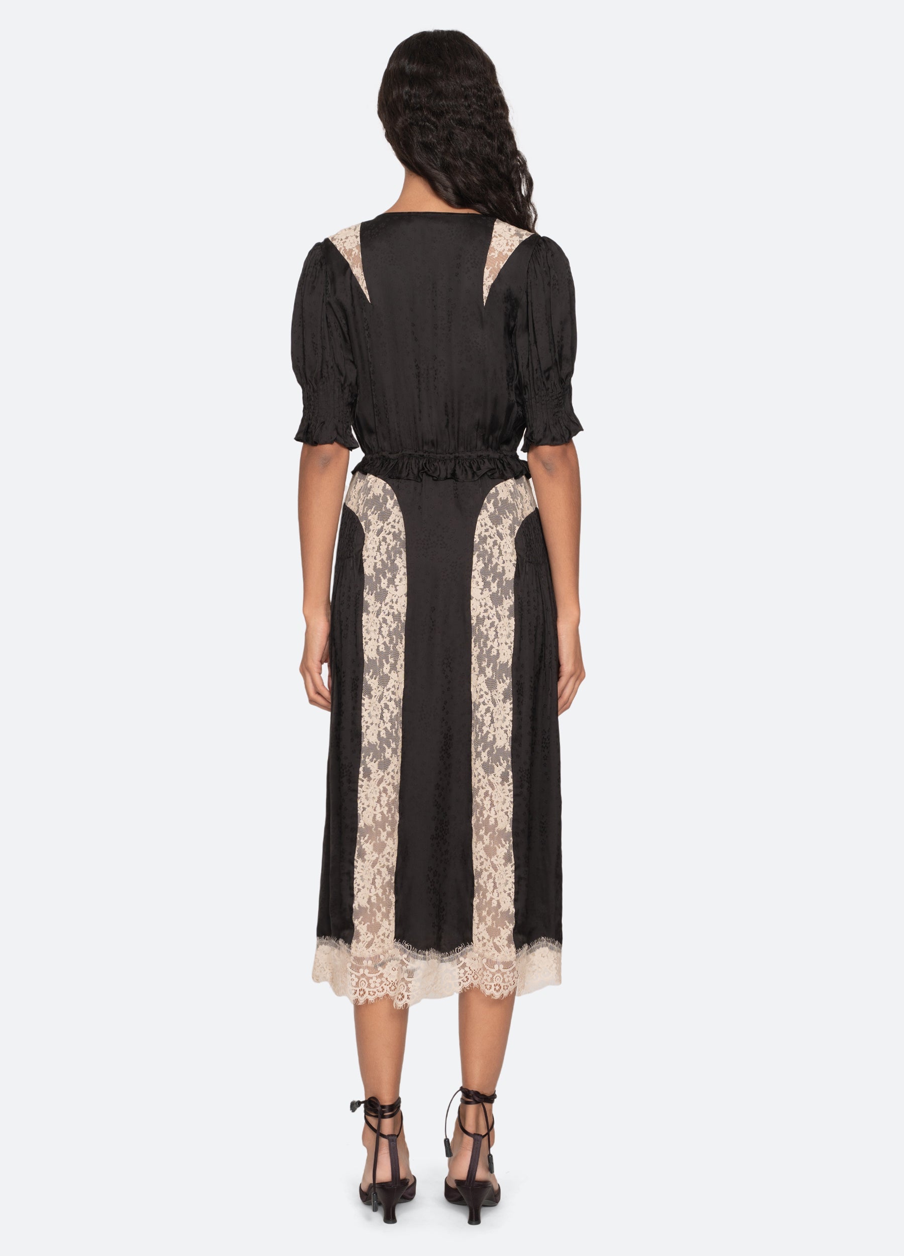 Sea New York Ethel Midi Dress - Black