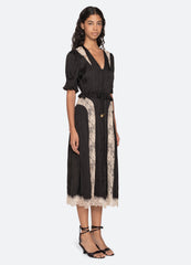 Sea New York Ethel Midi Dress - Black