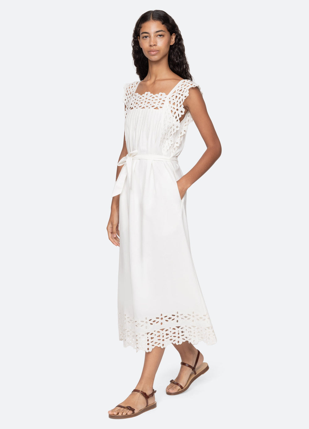 Sea New York Leila Dress - White