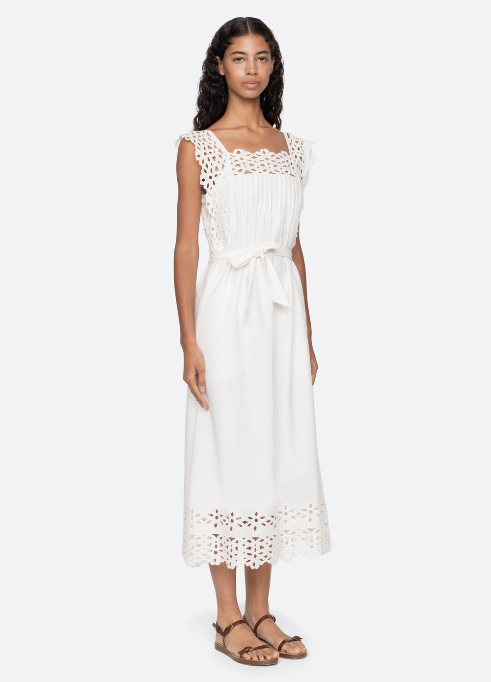 Sea New York Leila Dress - White