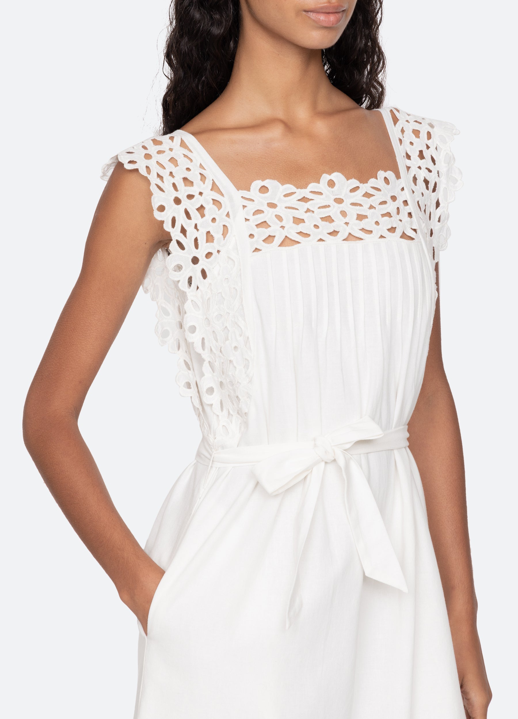 Sea New York Leila Dress - White