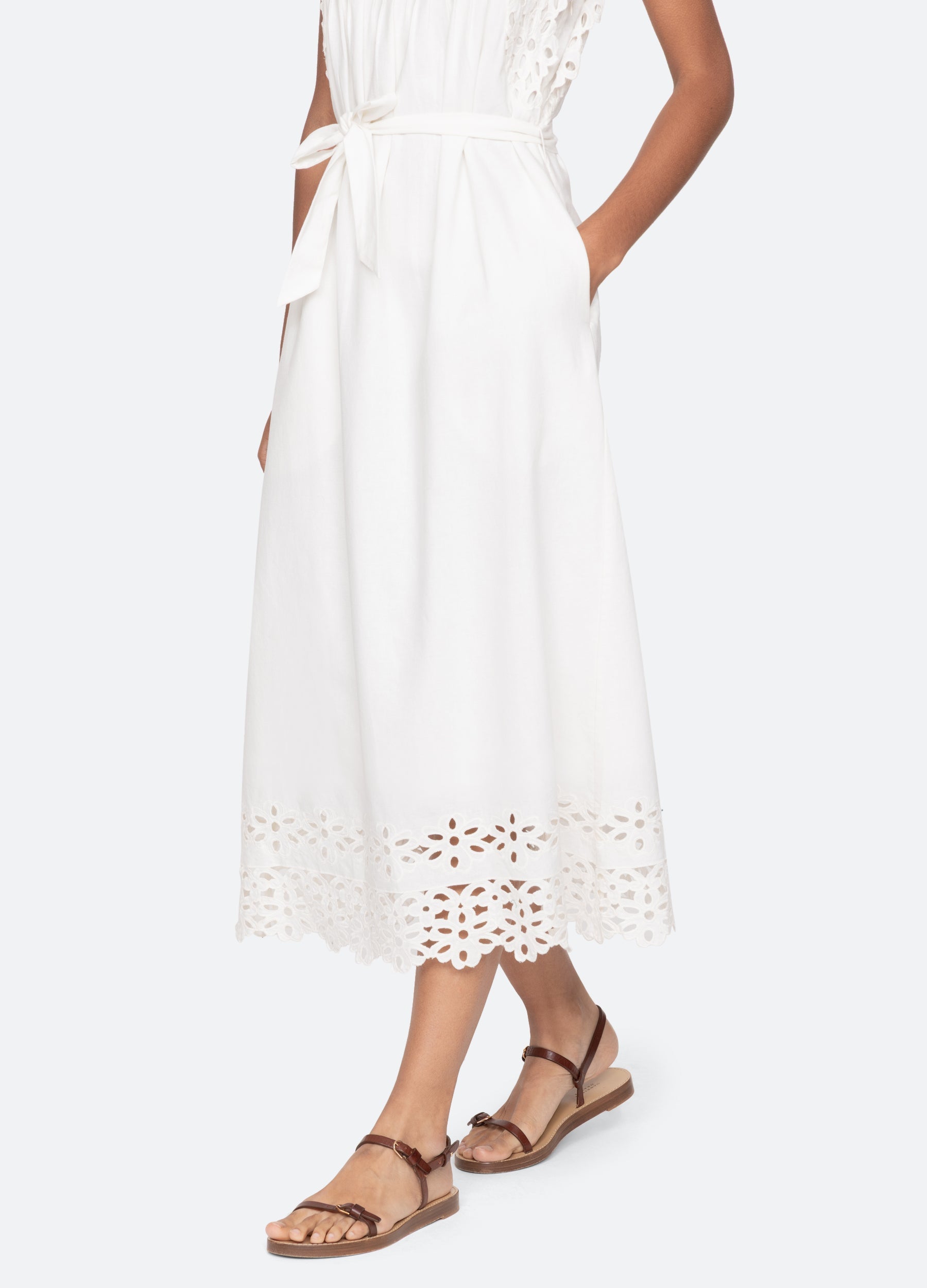 Sea New York Leila Dress - White