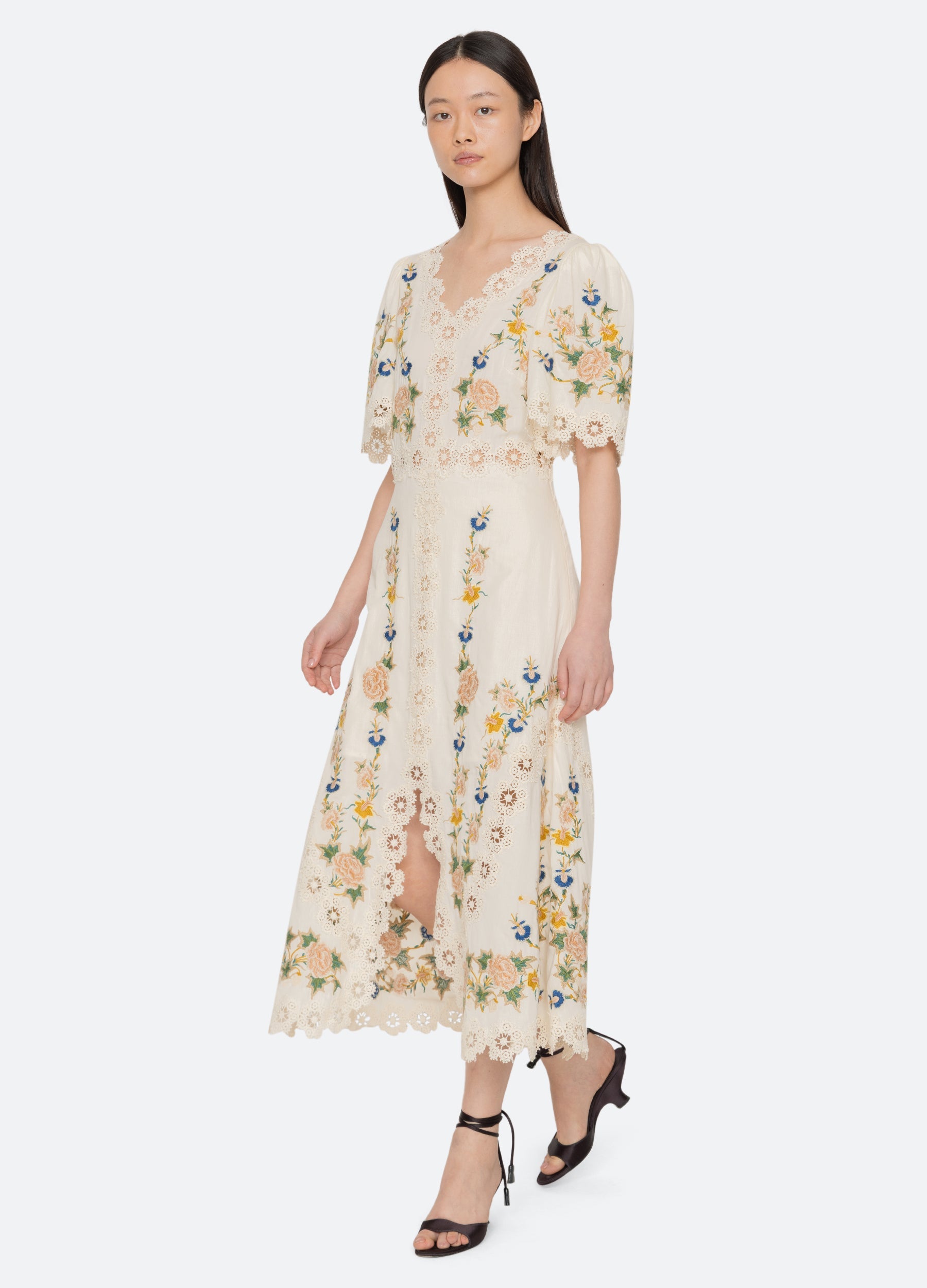 Sea New York Adonna S/S Dress - Cream