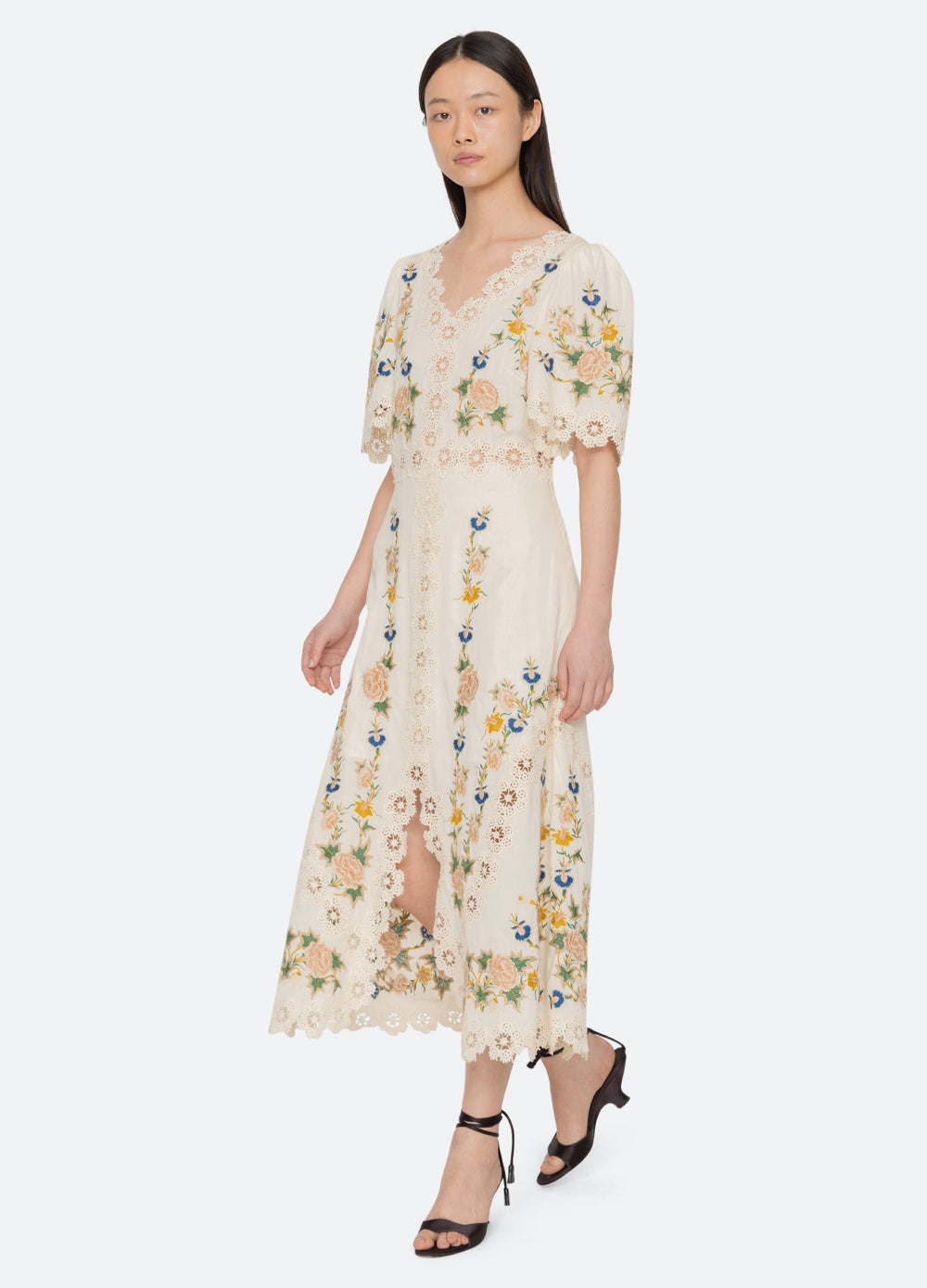 Sea New York Adonna S/S Dress - Cream