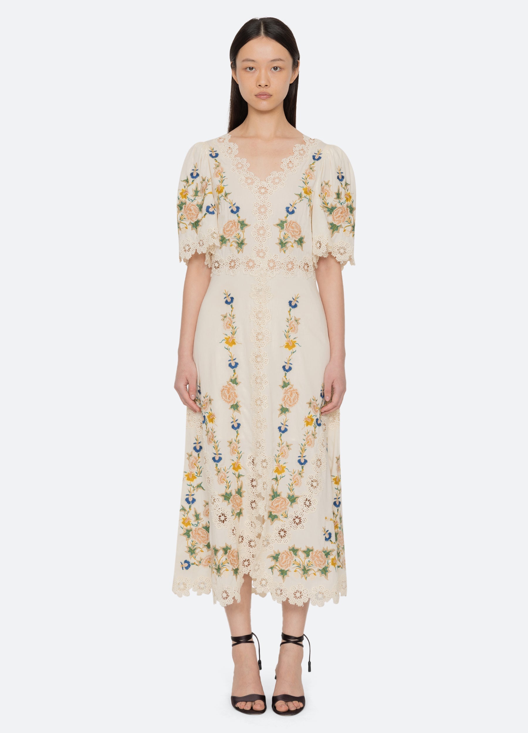 Sea New York Adonna S/S Dress - Cream