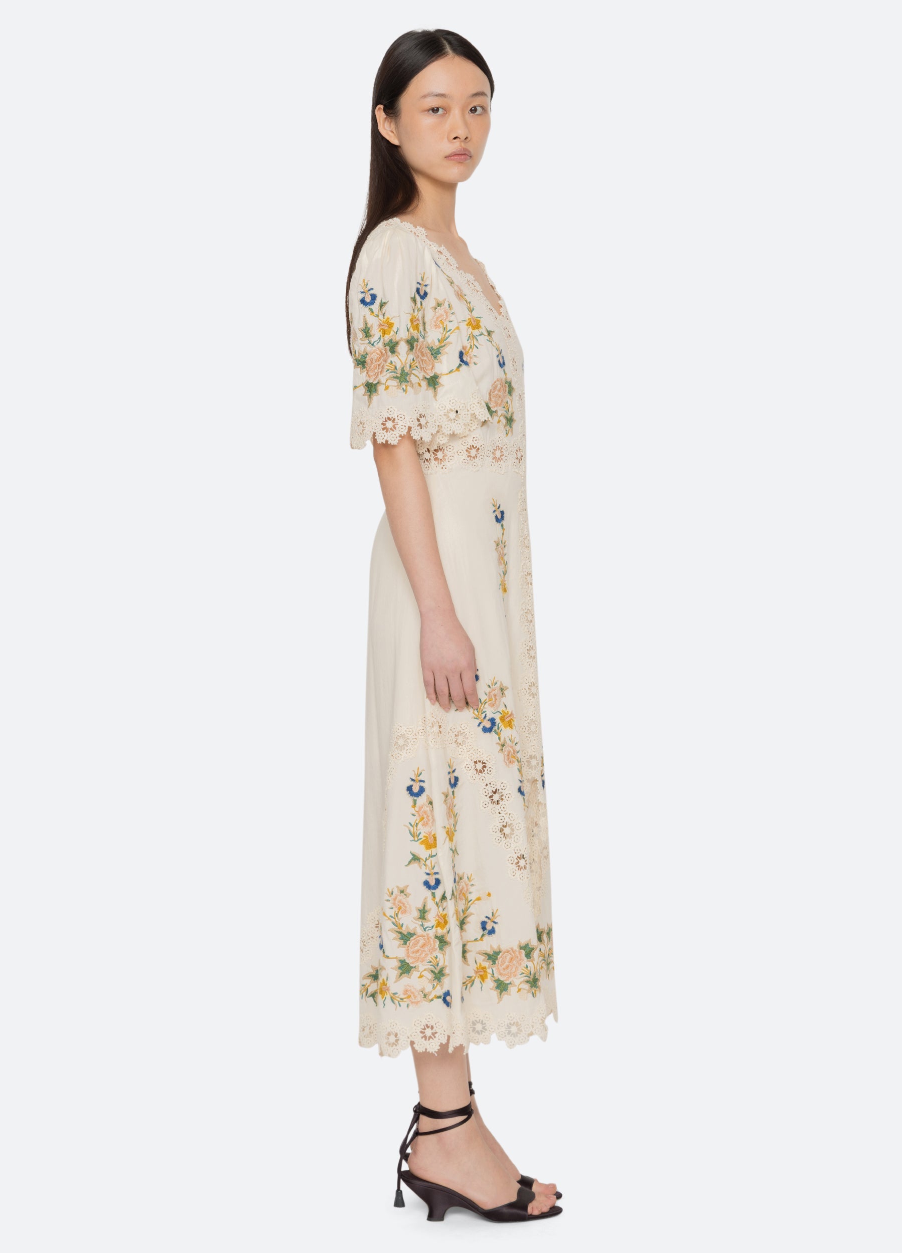 Sea New York Adonna S/S Dress - Cream