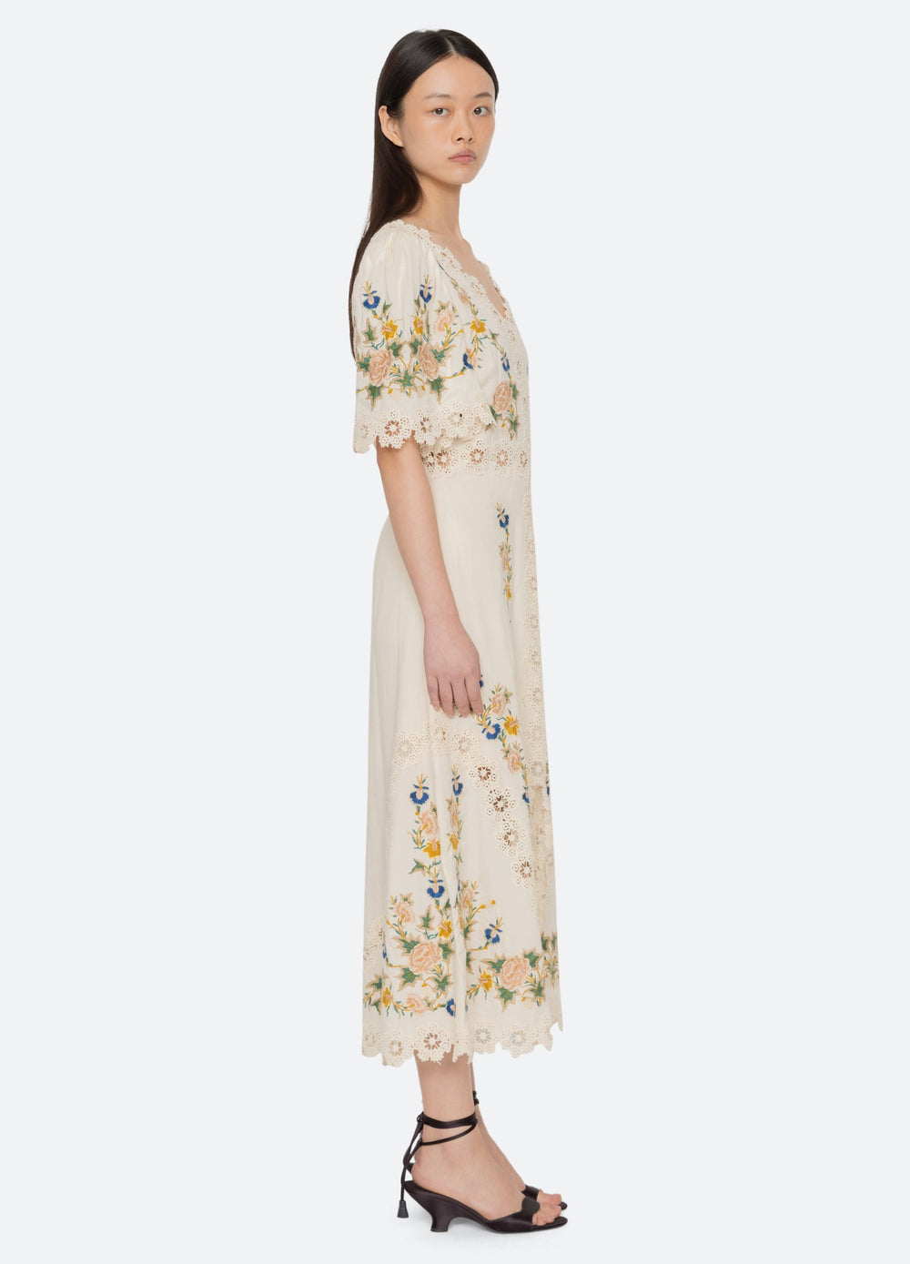 Sea New York Adonna S/S Dress - Cream