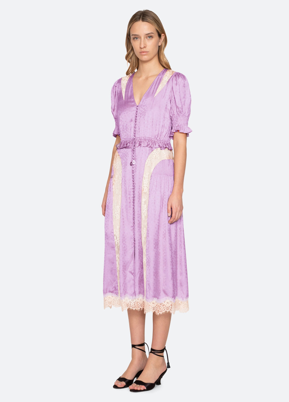 Sea New York Ethel Midi Dress - Navy
