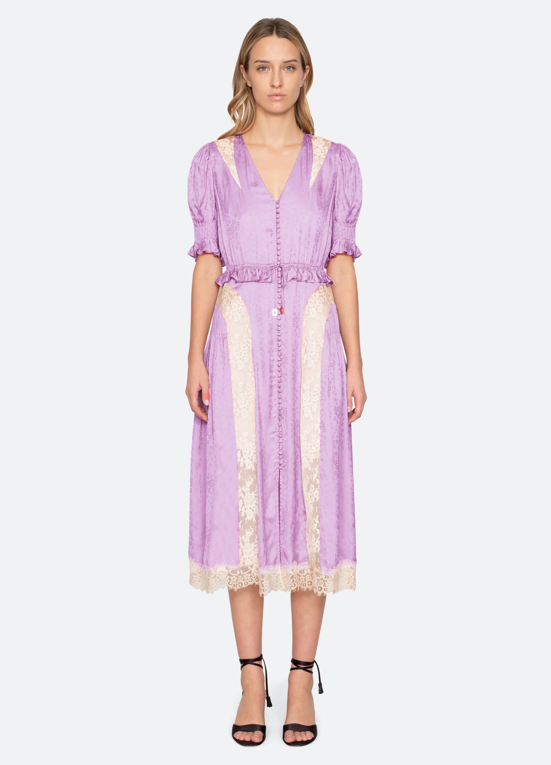 Sea New York Ethel Midi Dress - Navy