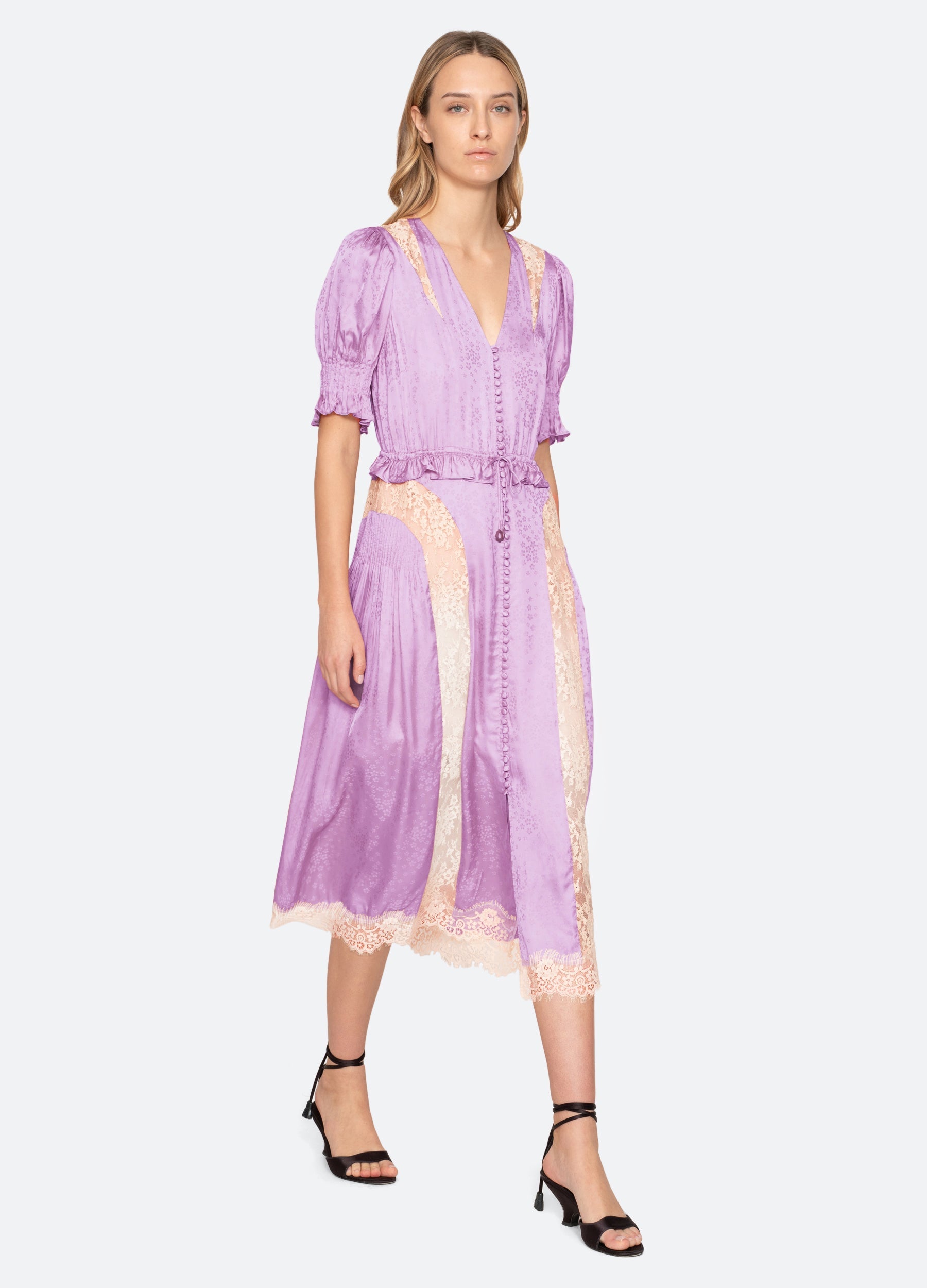 Sea New York Ethel Midi Dress - Navy
