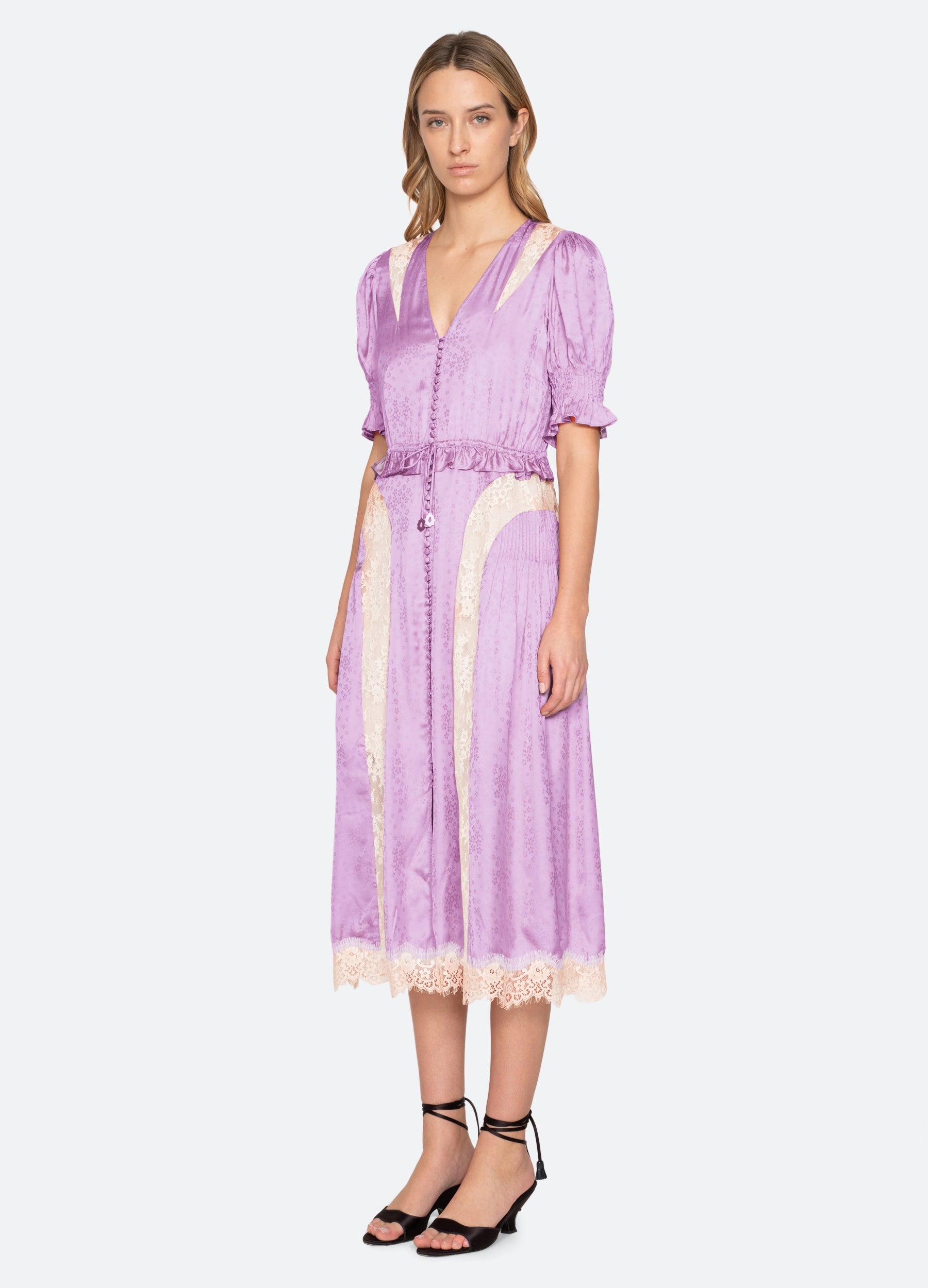 Sea New York Ethel Midi Dress - Navy