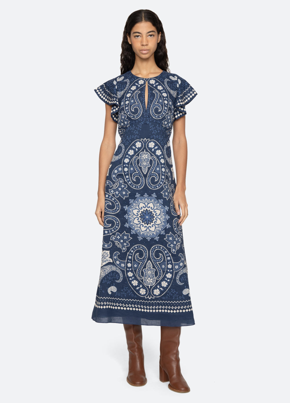 Sea New York Emelina Dress - Navy