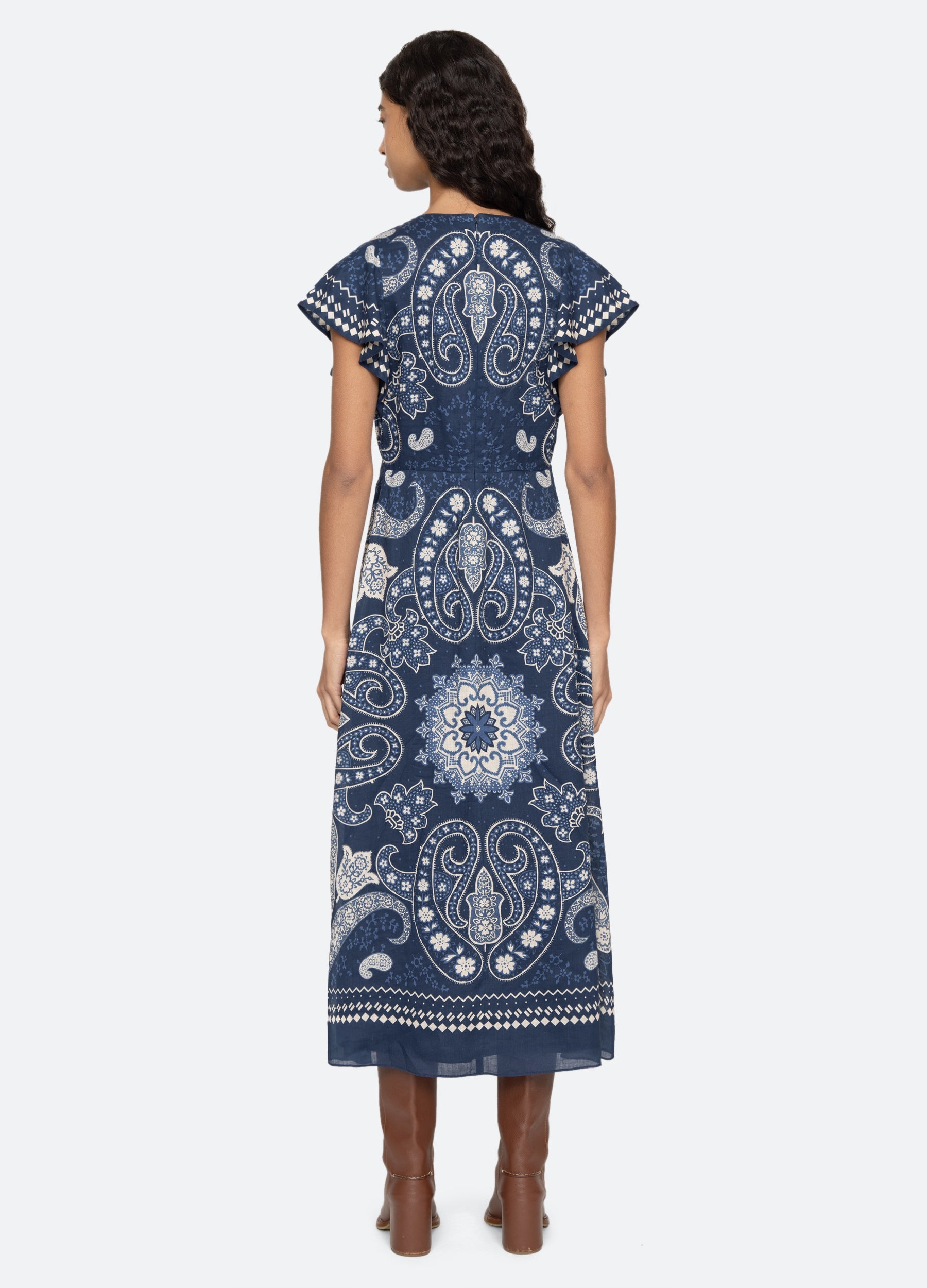 Sea New York Emelina Dress - Navy