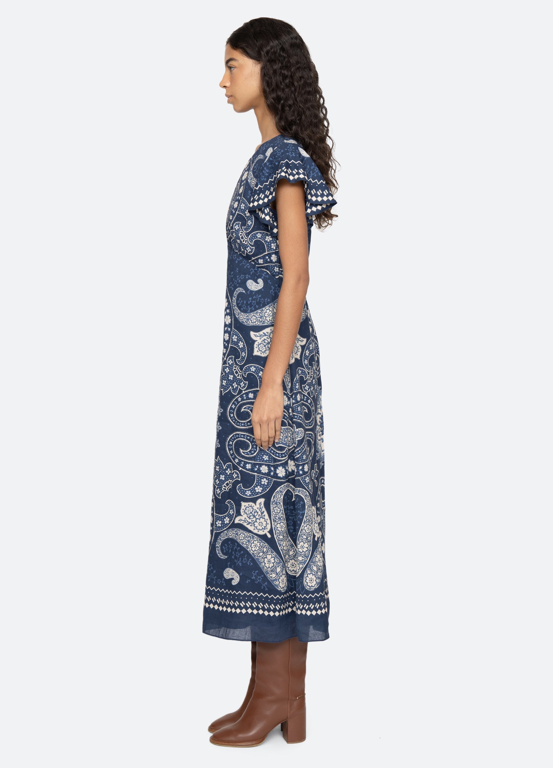 Sea New York Emelina Dress - Navy