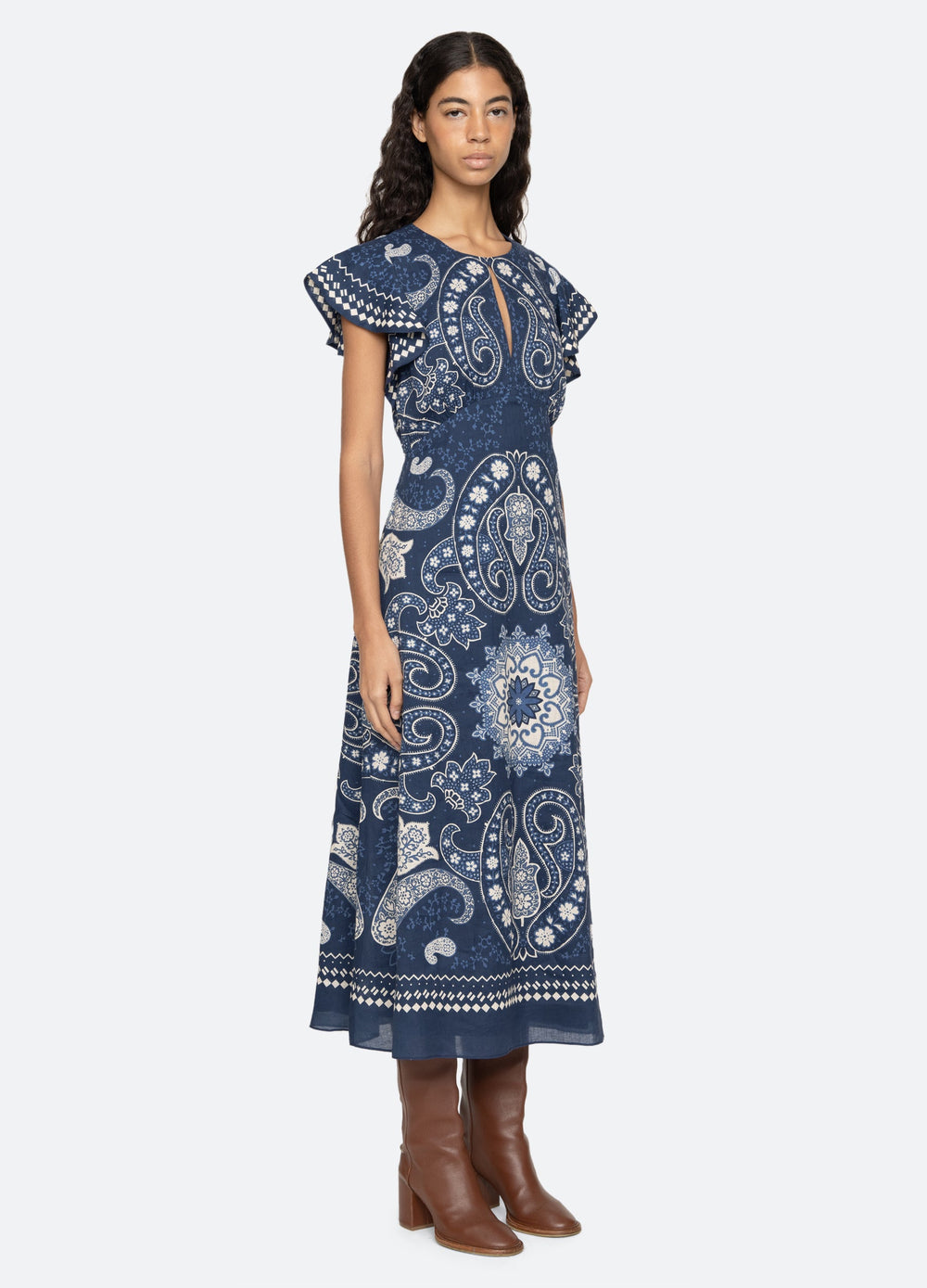 Sea New York Emelina Dress - Navy