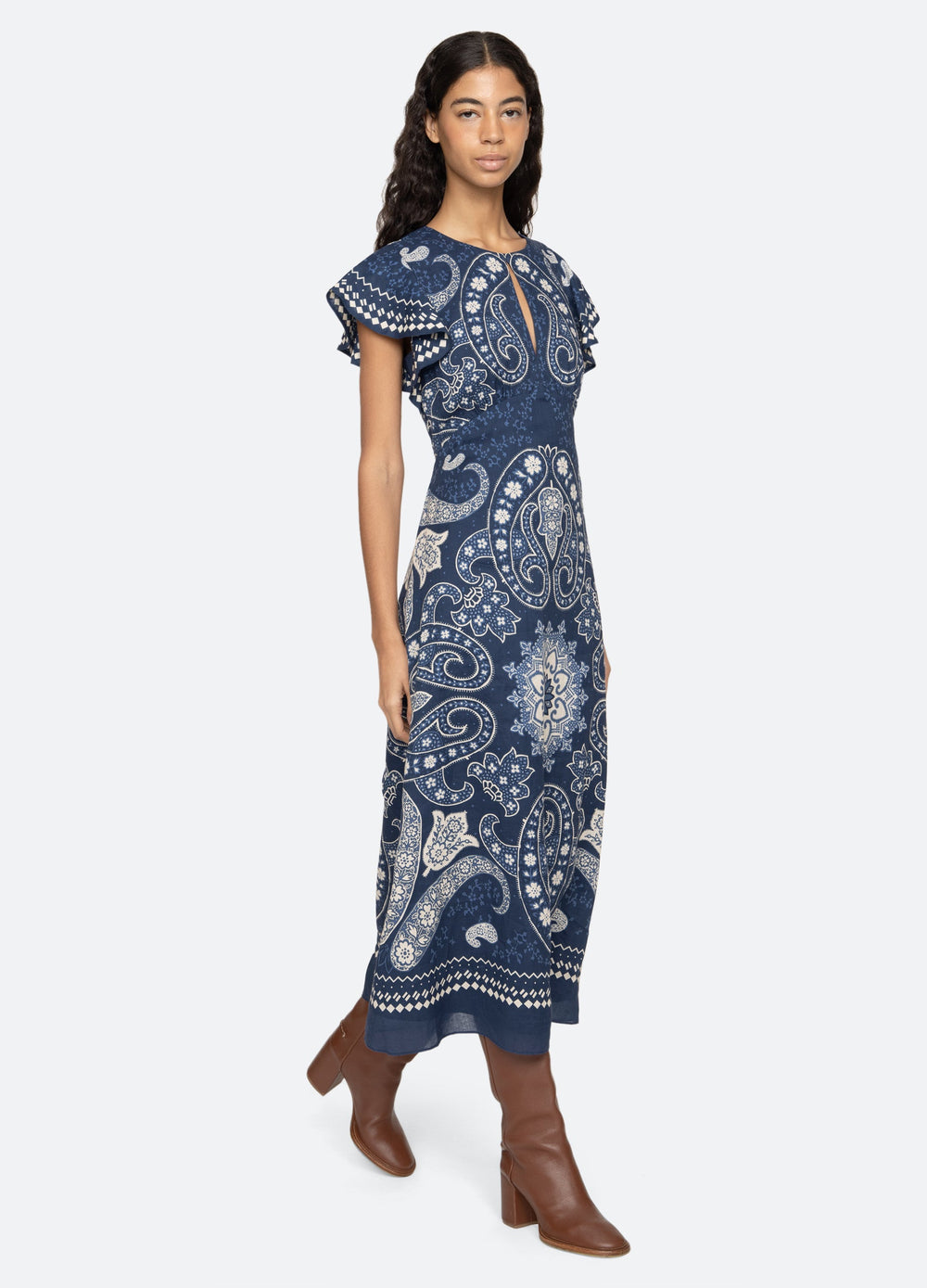 Sea New York Emelina Dress - Navy