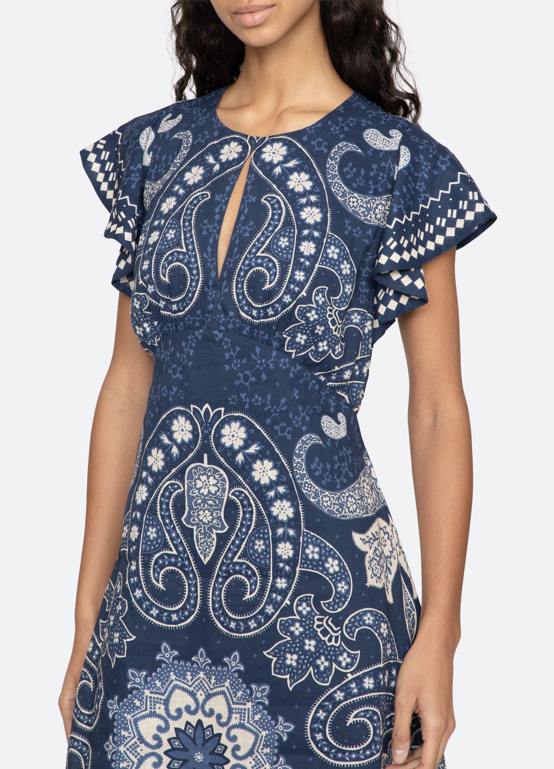 Sea New York Emelina Dress - Navy