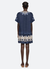 Sea New York Emelina S/S Dress - Navy