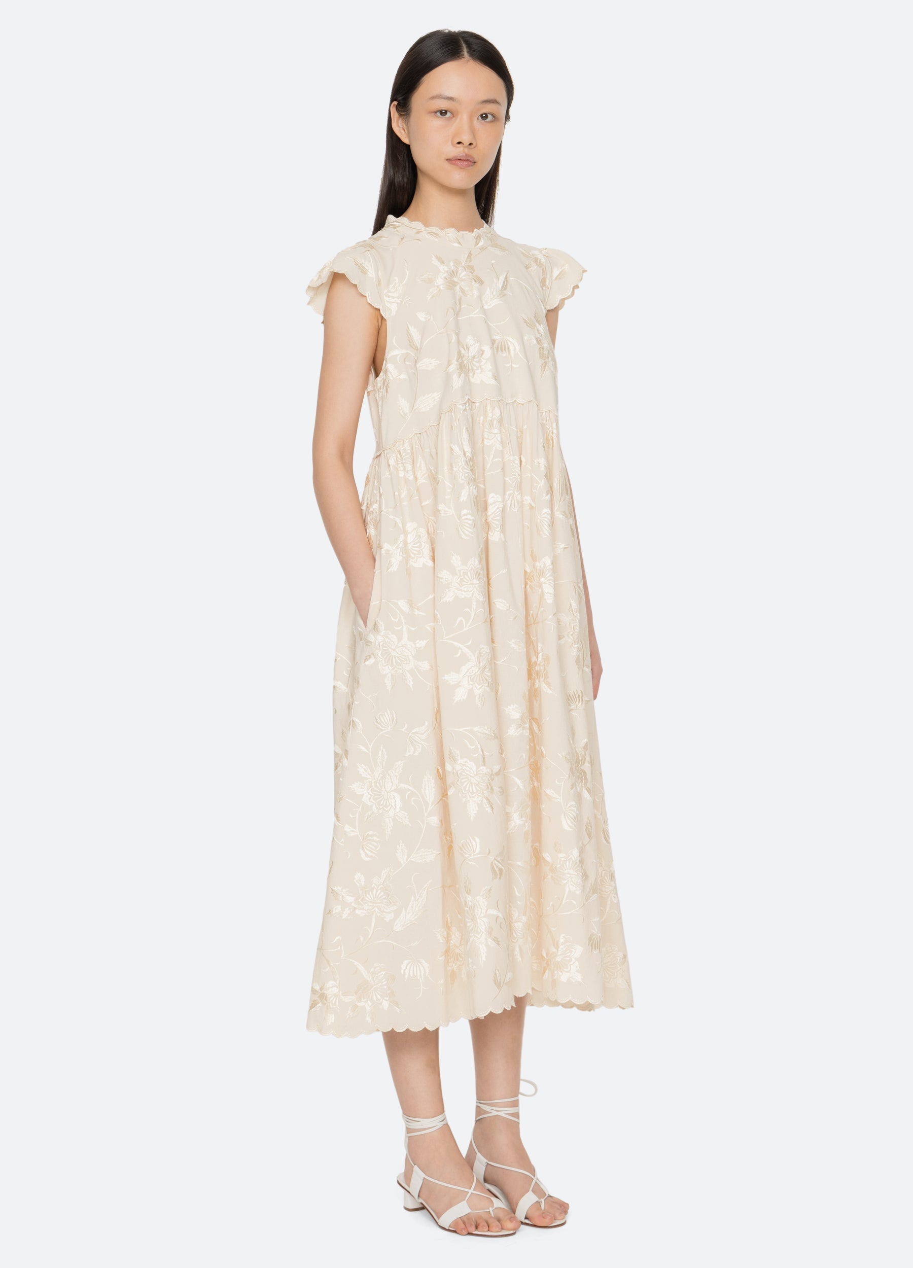 Sea New York Alina Dress - Cream