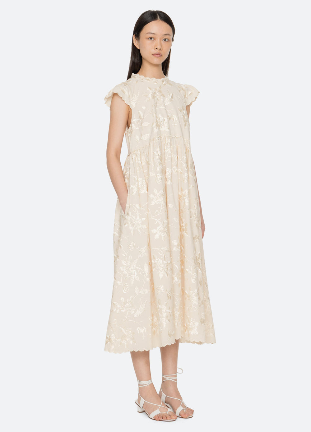 Sea New York Alina Dress - Cream
