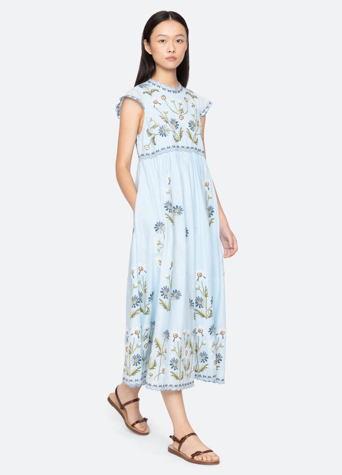 Sea New York Audra Dress - Blue