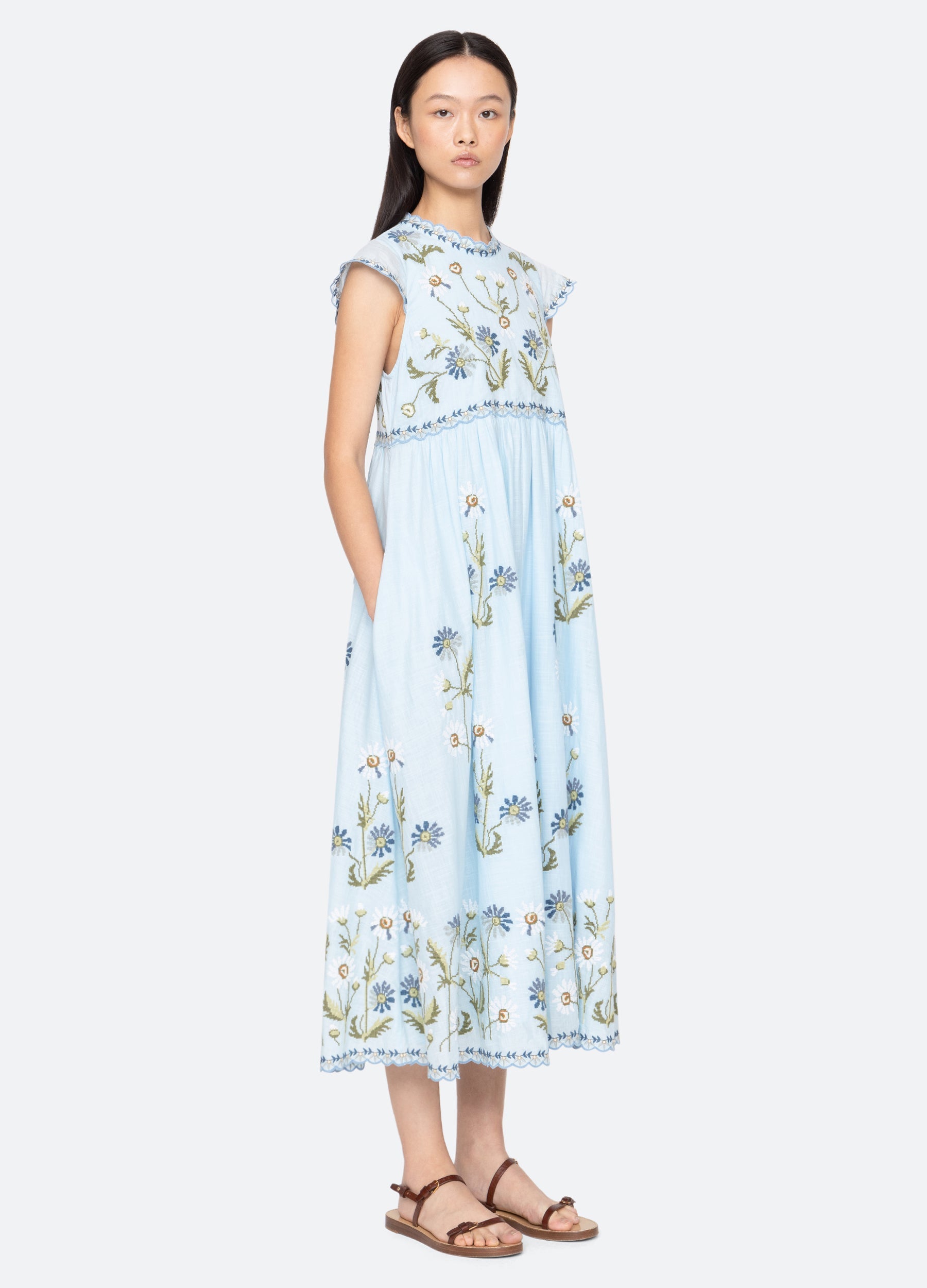 Sea New York Audra Dress - Blue