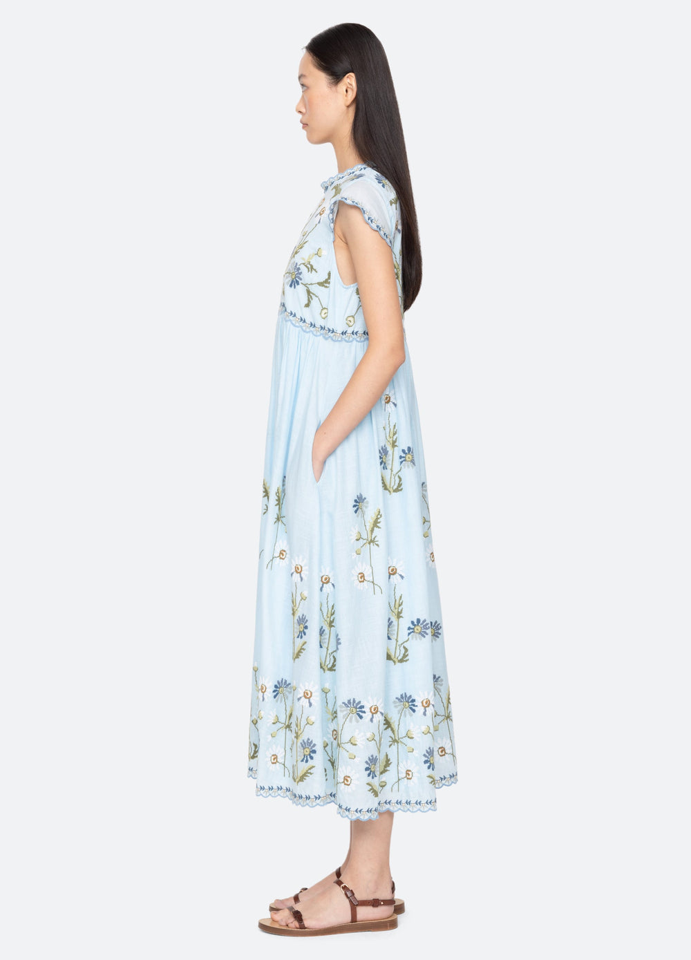 Sea New York Audra Dress - Blue