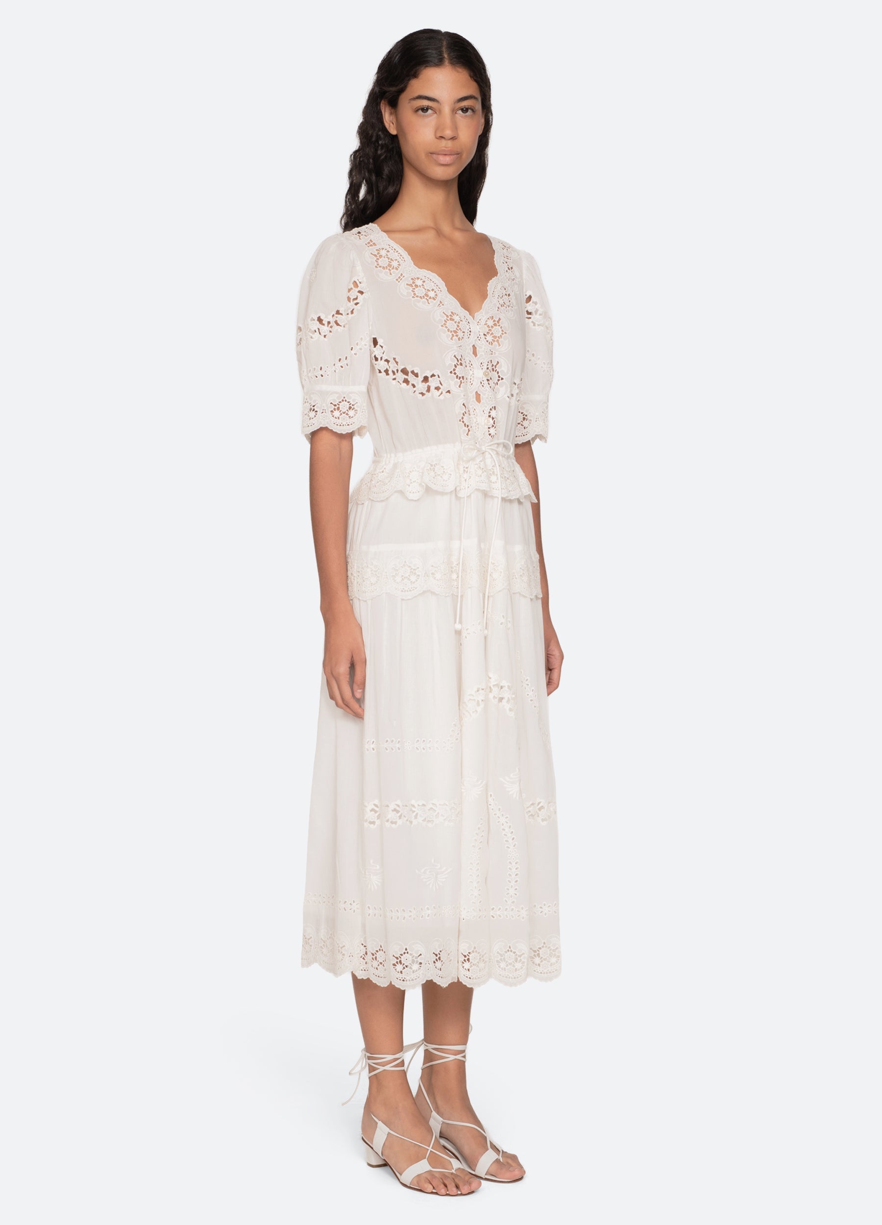 Sea New York Sofia Dress - Cream