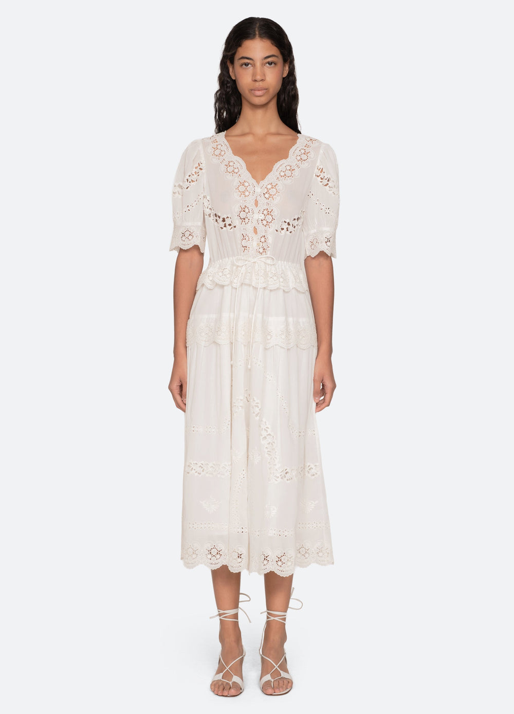 Sea New York Sofia Dress - Cream