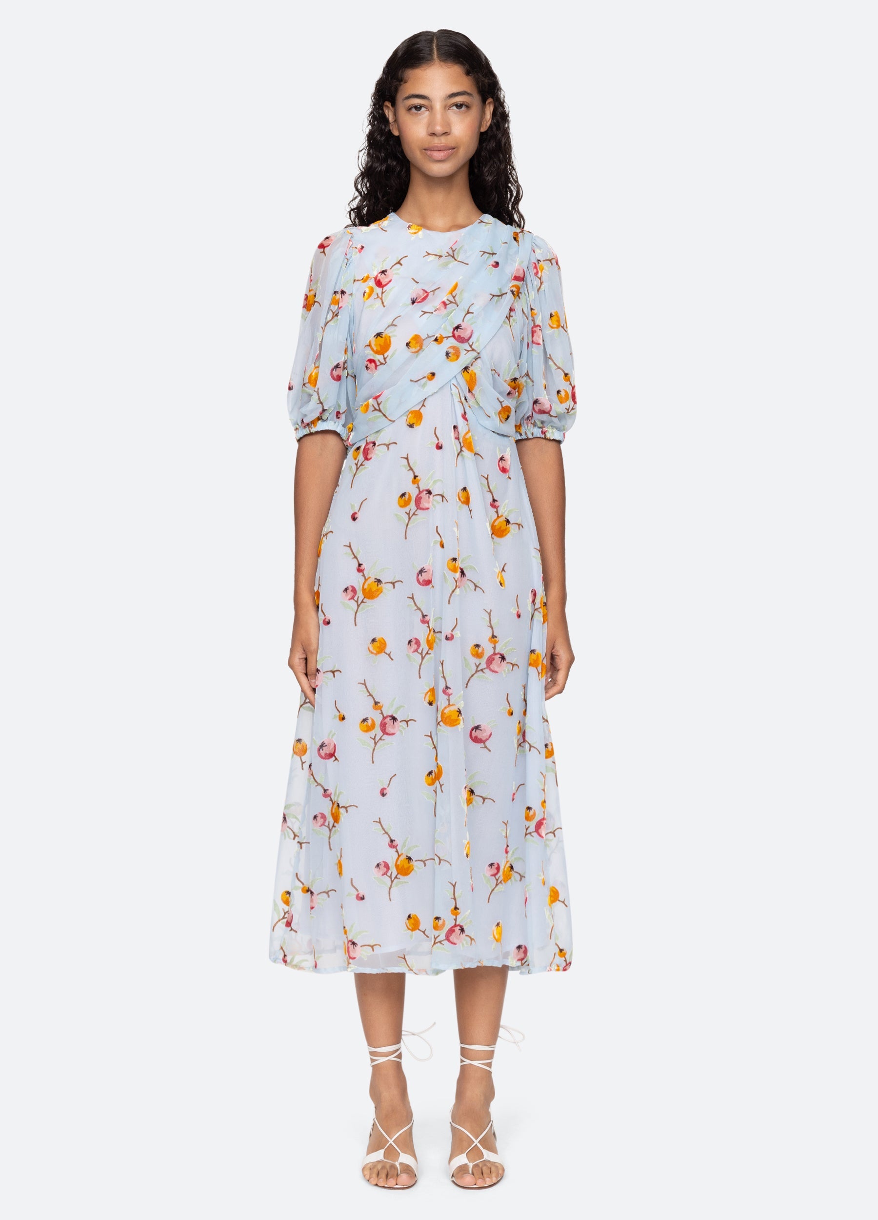 Sea New York Freya S/S Dress - Blue