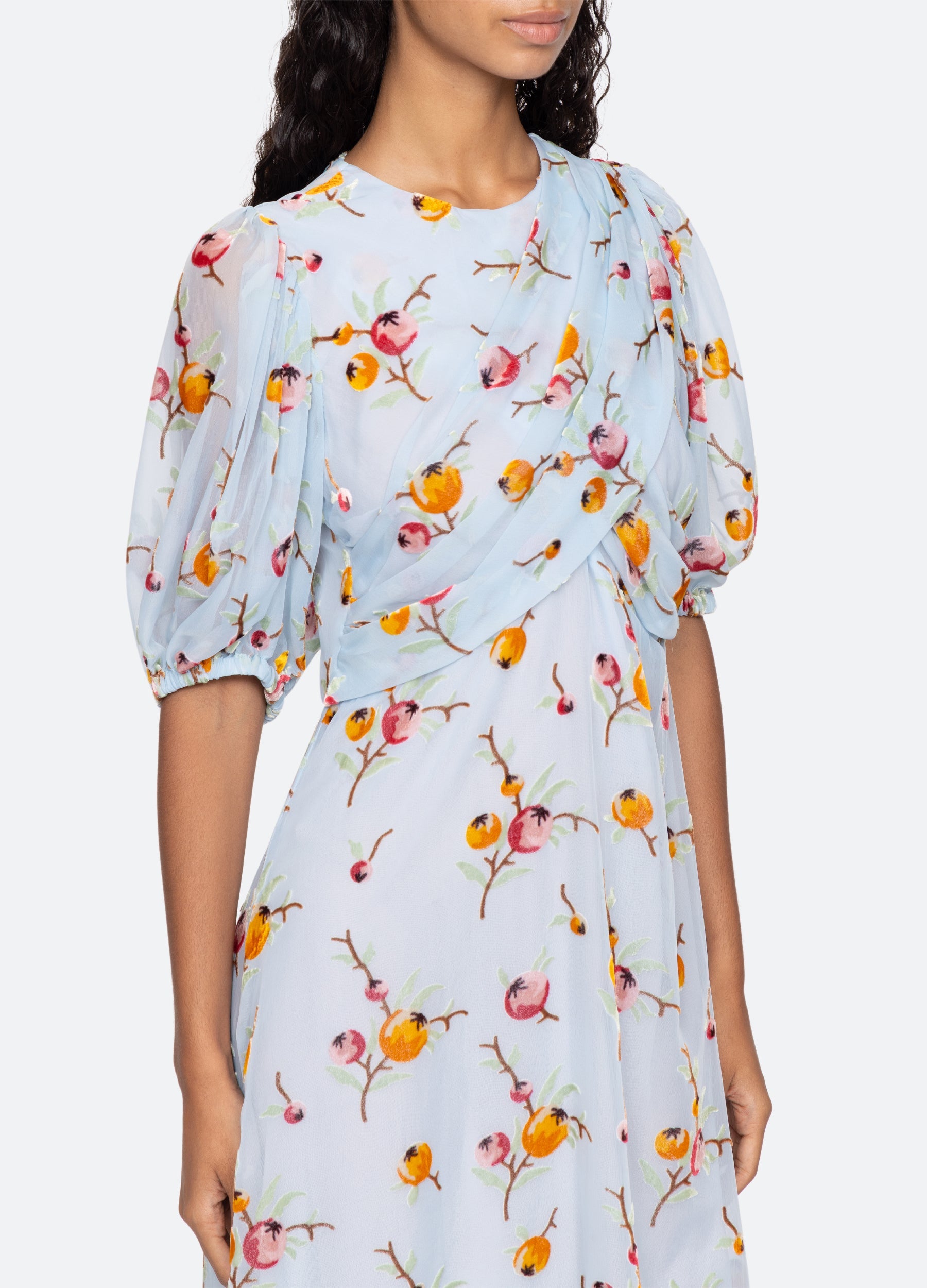 Sea New York Freya S/S Dress - Blue